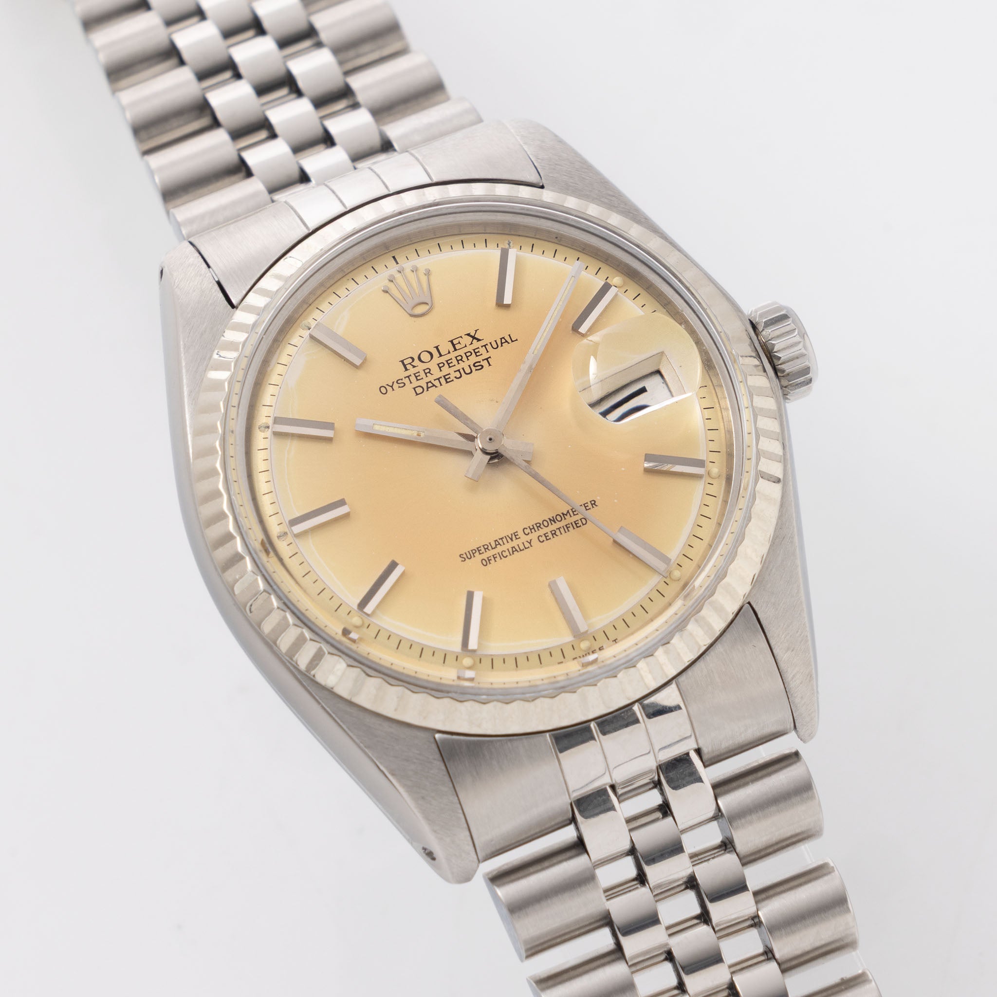 Rolex Datejust 1601 Cream Dial 
