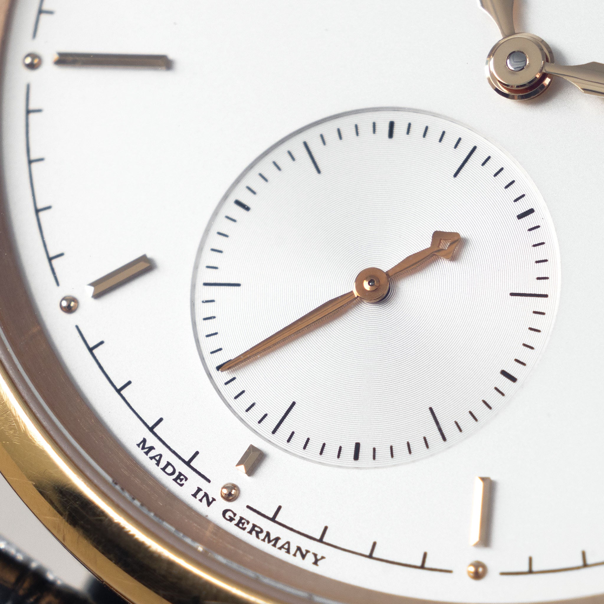 Lange & Söhne Saxonia Automatic in 18 k pink gold ref 380.033 