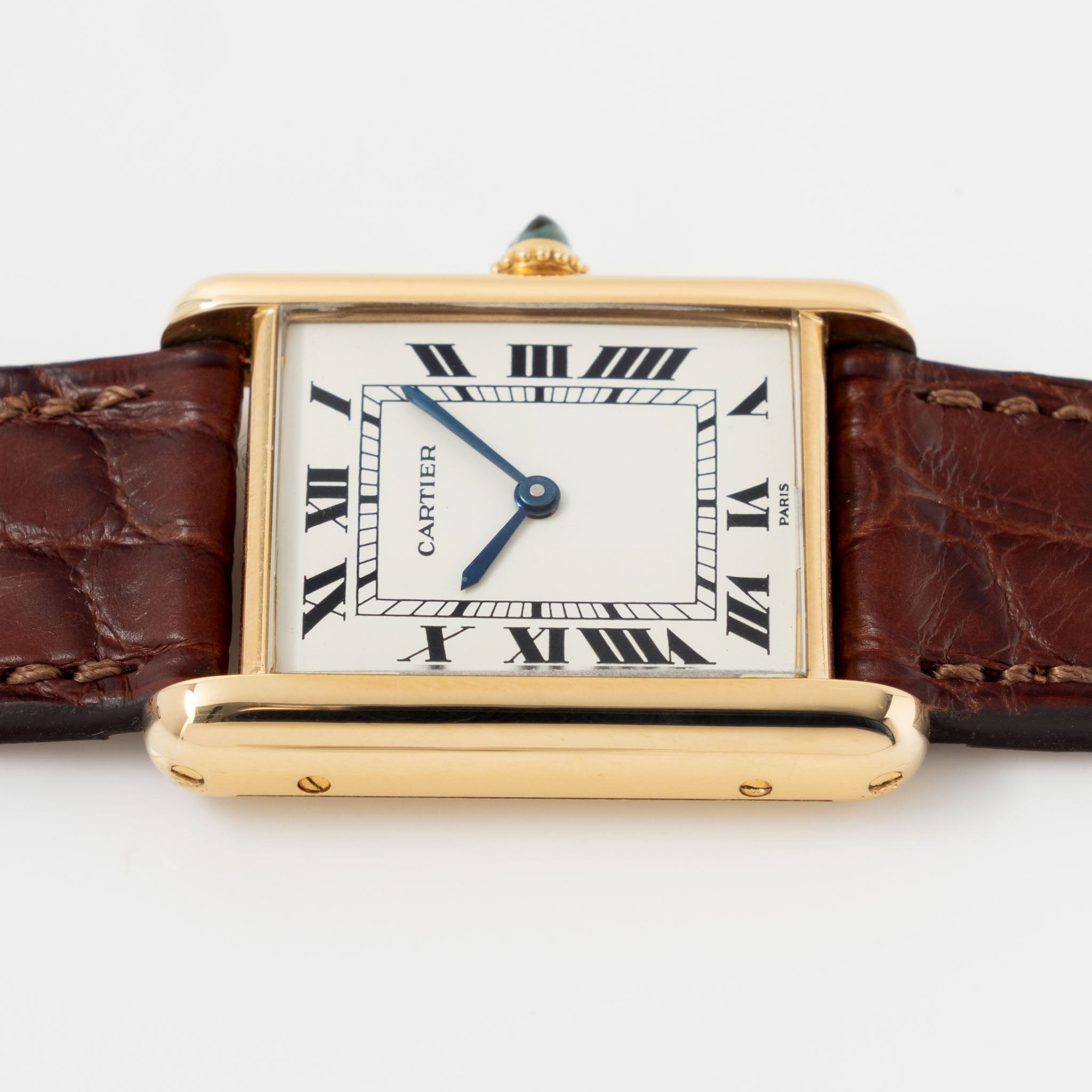 Cartier Tank Louis Paris Dial in 18k Yellow Gold Ref. 78086 