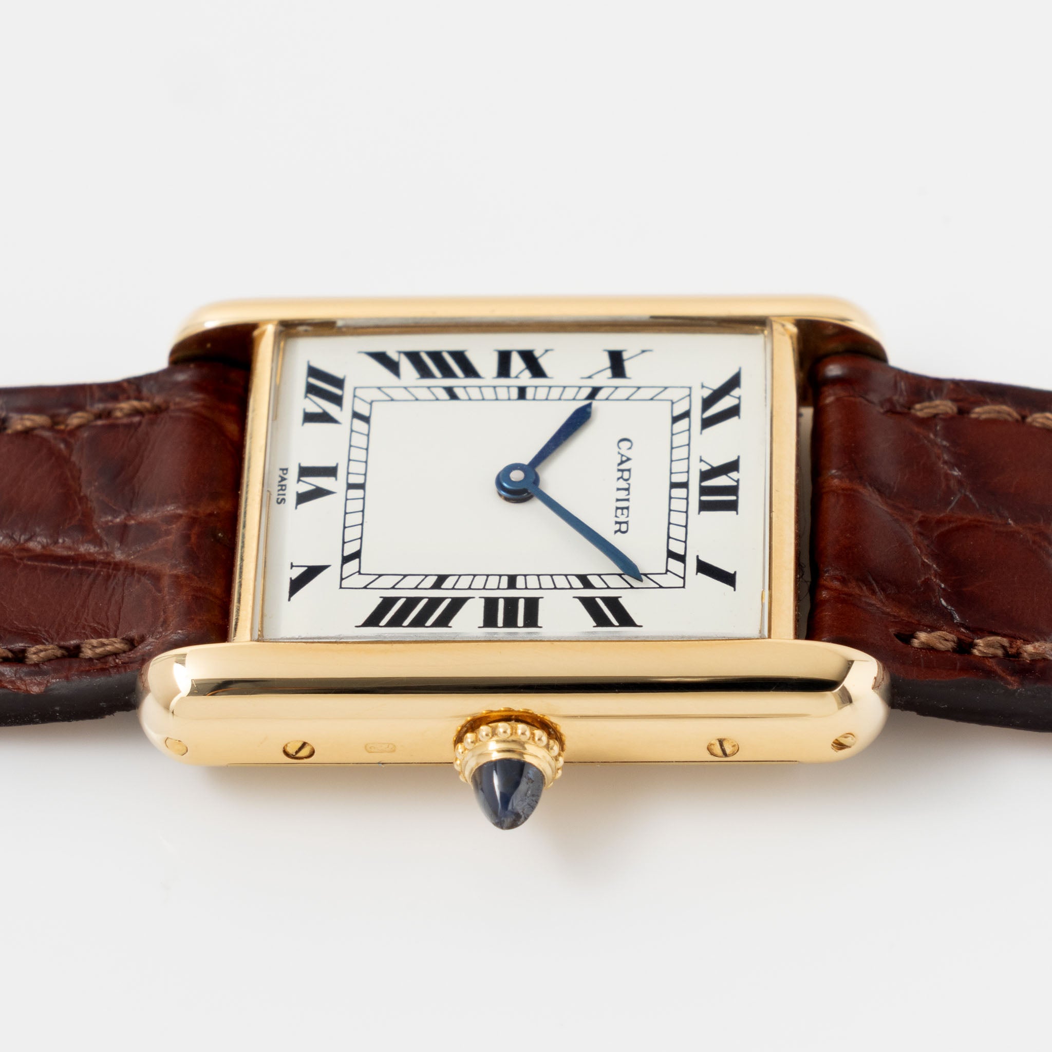 Cartier Tank Louis Paris Dial in 18k Yellow Gold Ref. 78086 