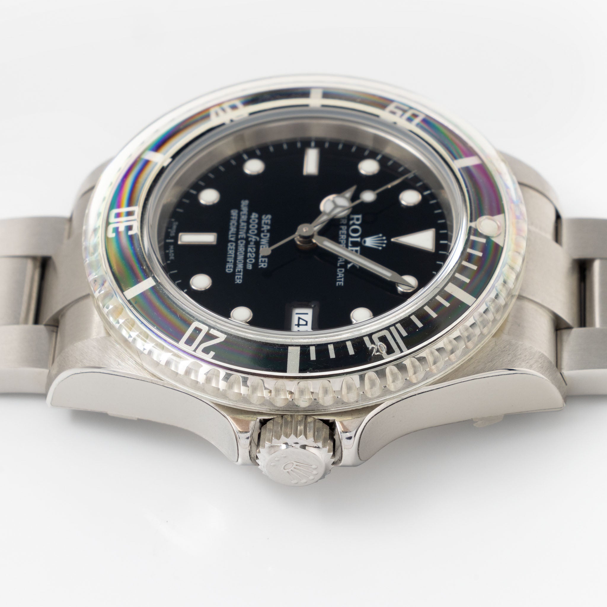 Rolex Sea-dweller ref 16600 Swiss Made Dial New Old Stock Box and Paper Set