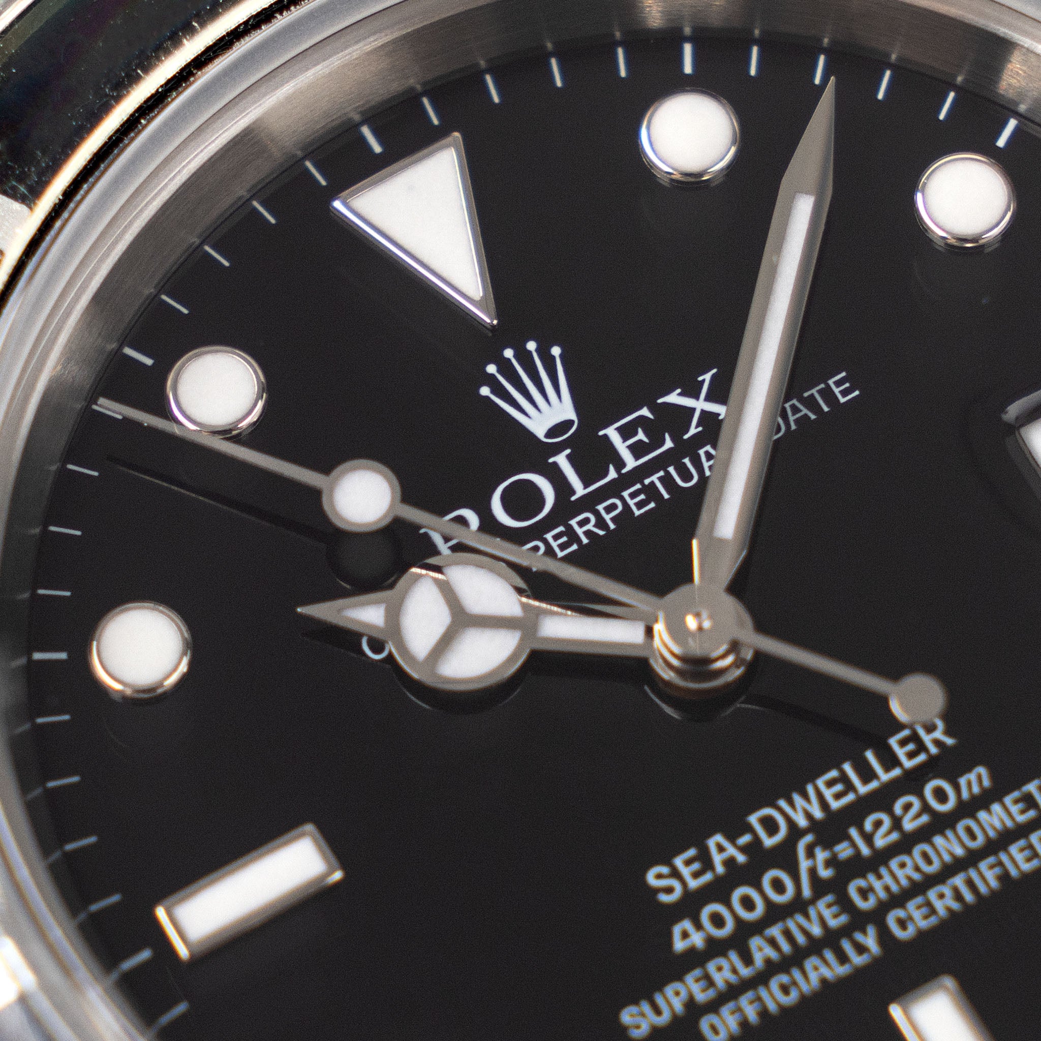 Rolex Sea-dweller ref 16600 Swiss Made Dial New Old Stock Box and Paper Set