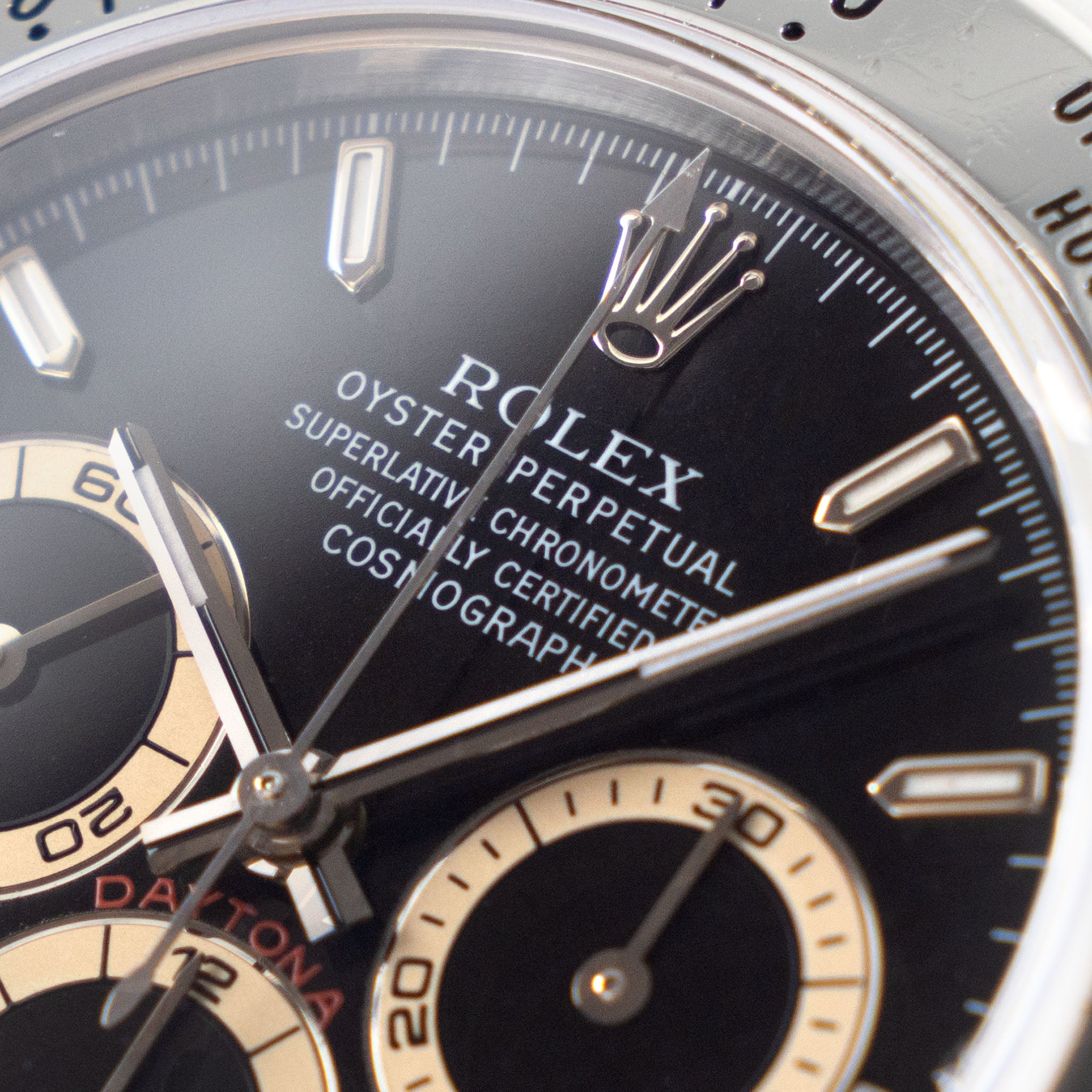 Rolex Cosmograph Daytona 16520 U-series Black Dial