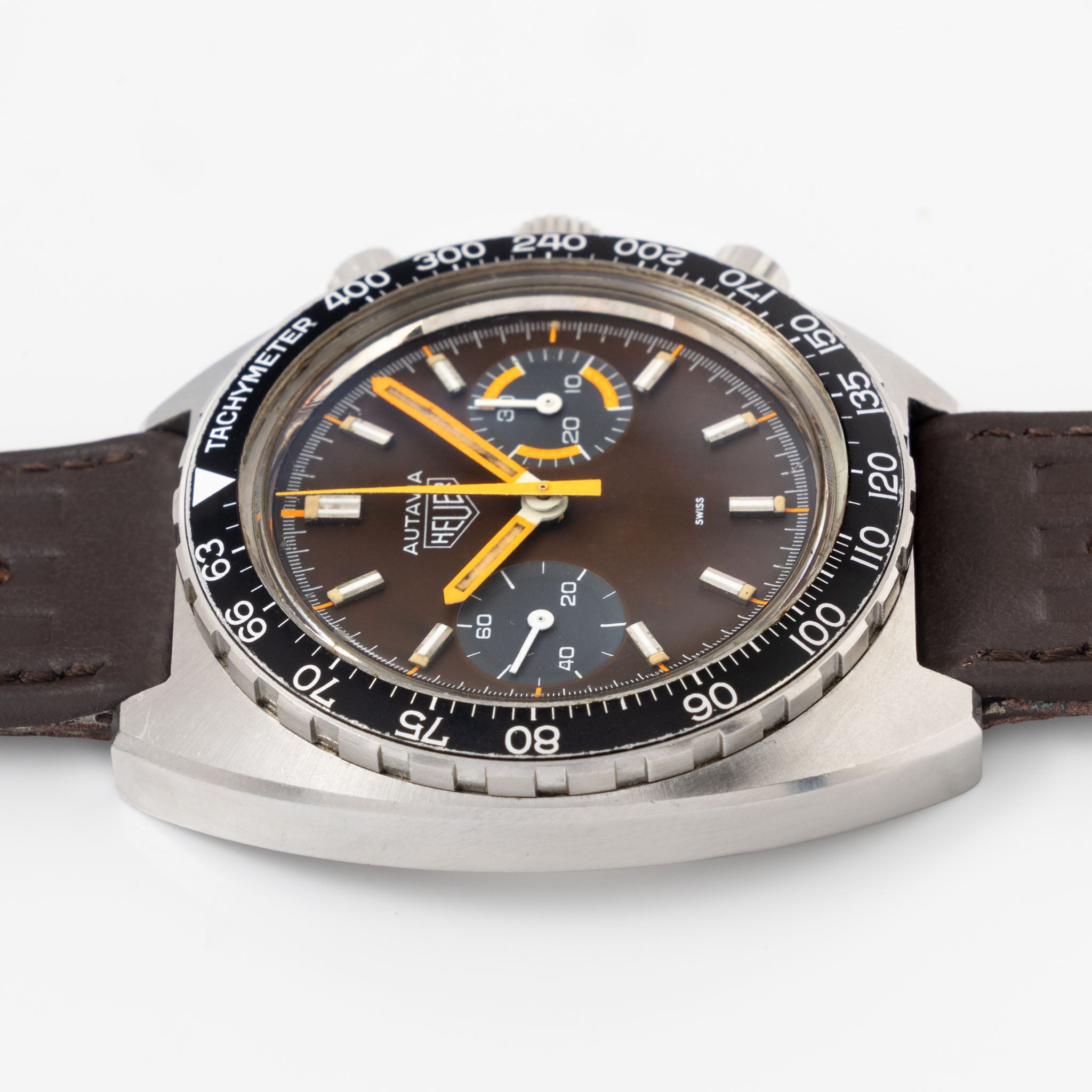 Heuer Autavia Chronograph Tropical Brown Dial ref. 73363