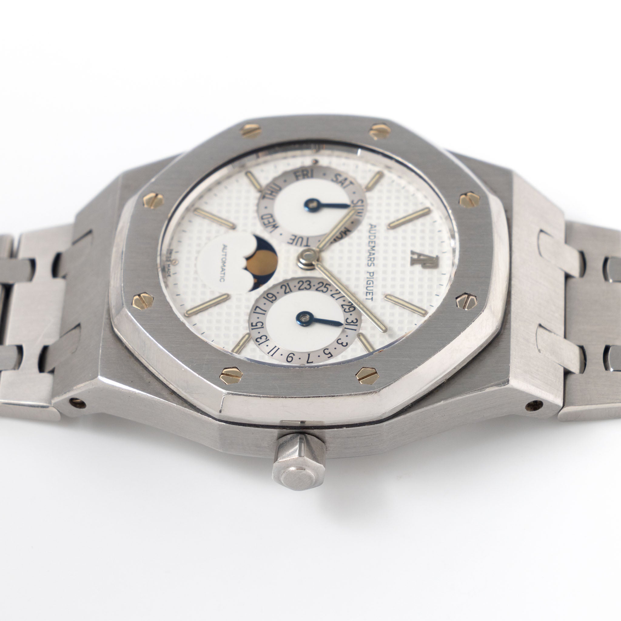 Audemars Piguet Royal Oak Day-Date Moonphase ref 25594ST Mk1 Dial 