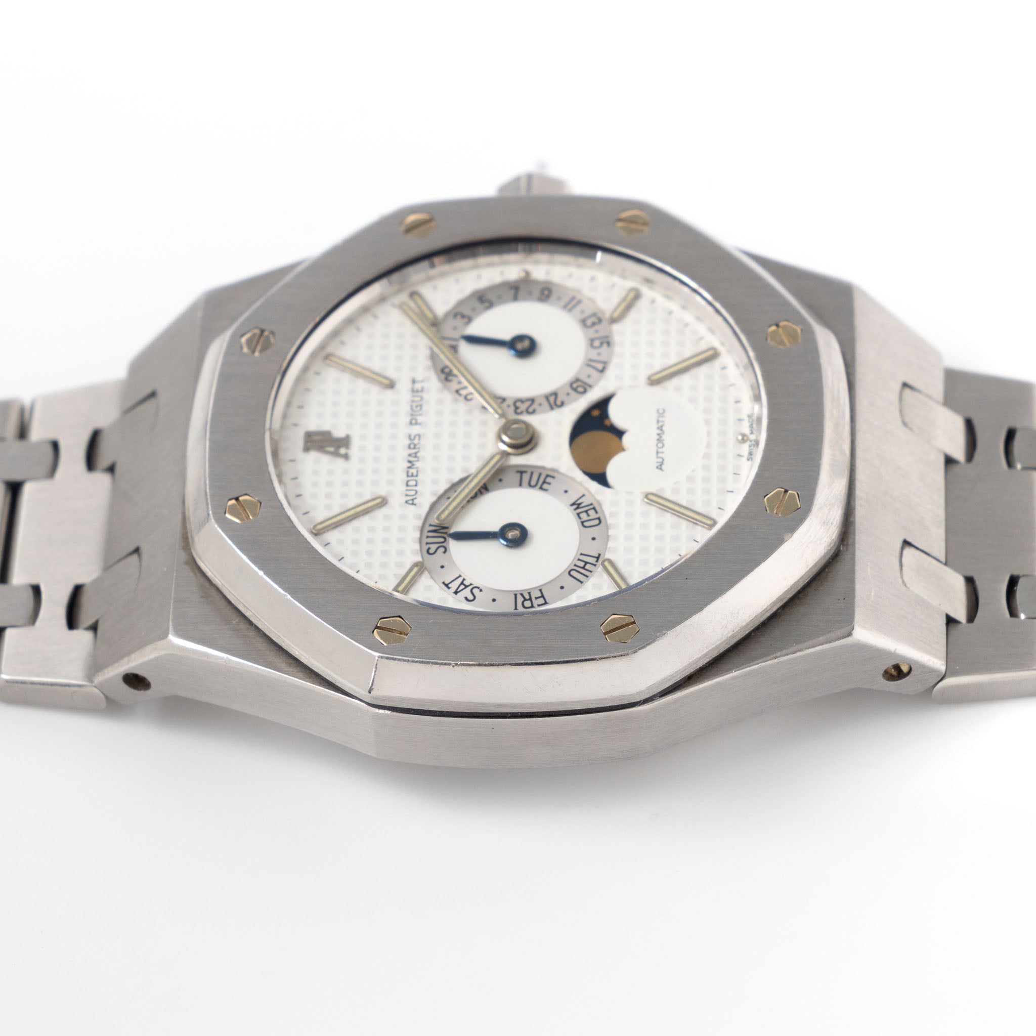 Audemars Piguet Royal Oak Day-Date Moonphase ref 25594ST Mk1 Dial 