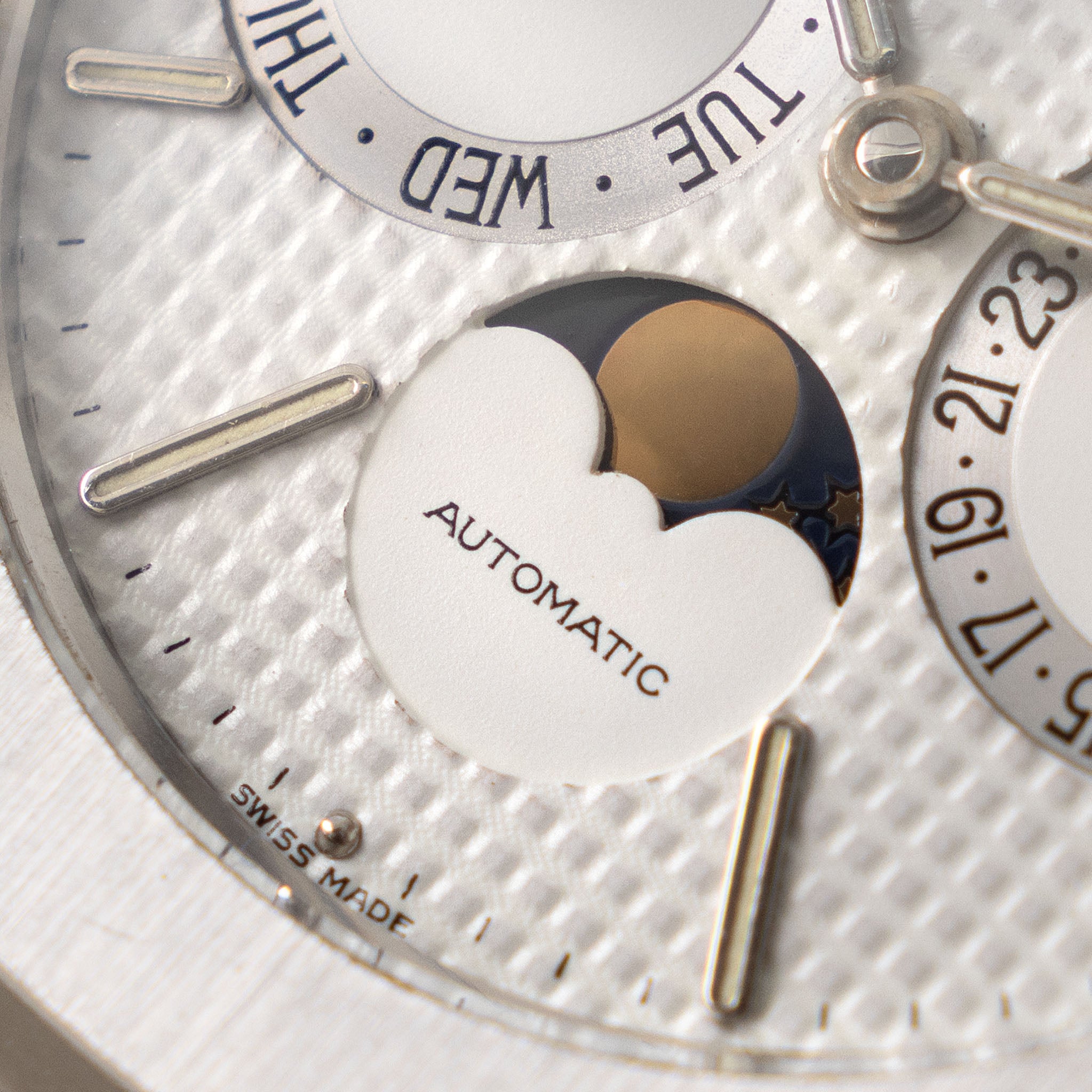 Audemars Piguet Royal Oak Day-Date Moonphase ref 25594ST Mk1 Dial 