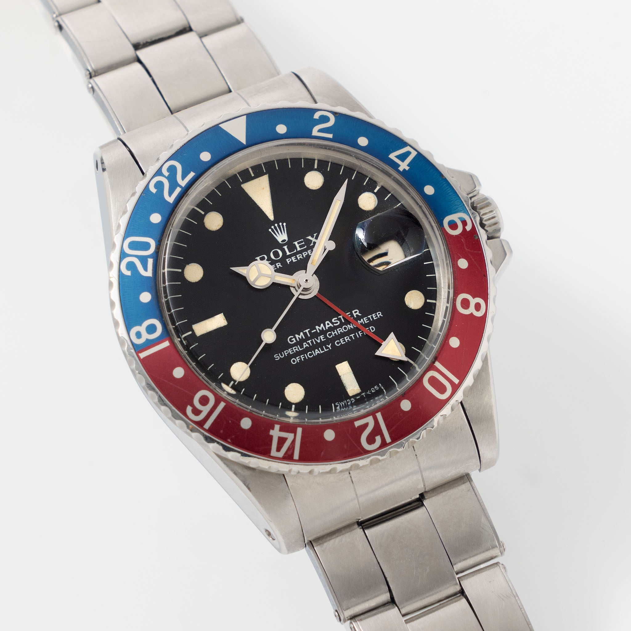 Rolex GMT-Master 1675 MK1 Long-E Dial 