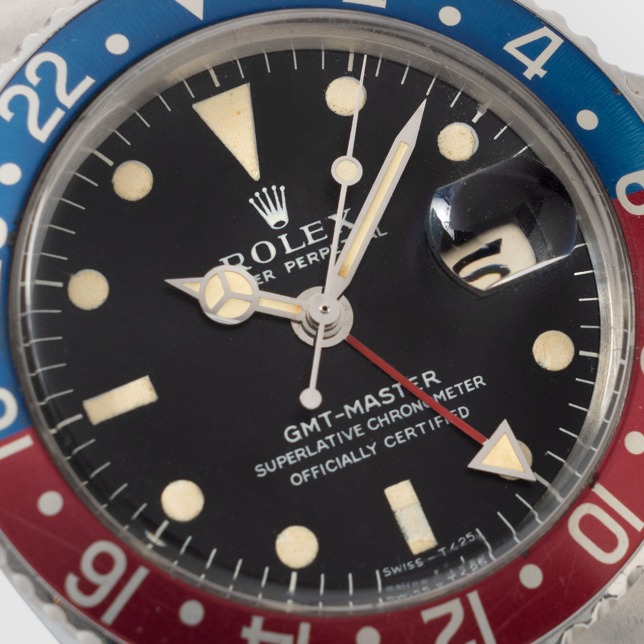 Rolex GMT-Master 1675 MK1 Long-E Dial 