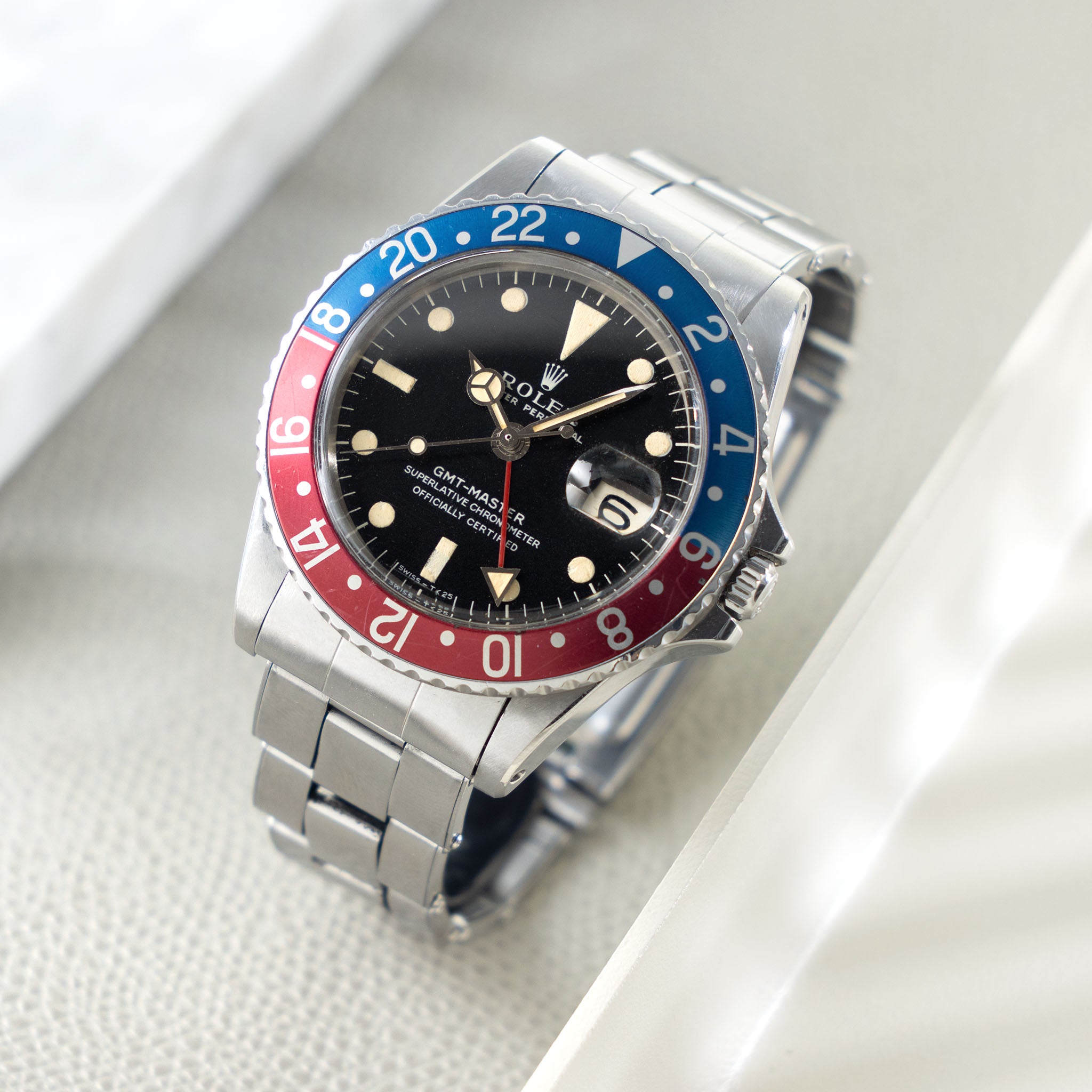 Rolex GMT-Master 1675 MK1 Long-E Dial 