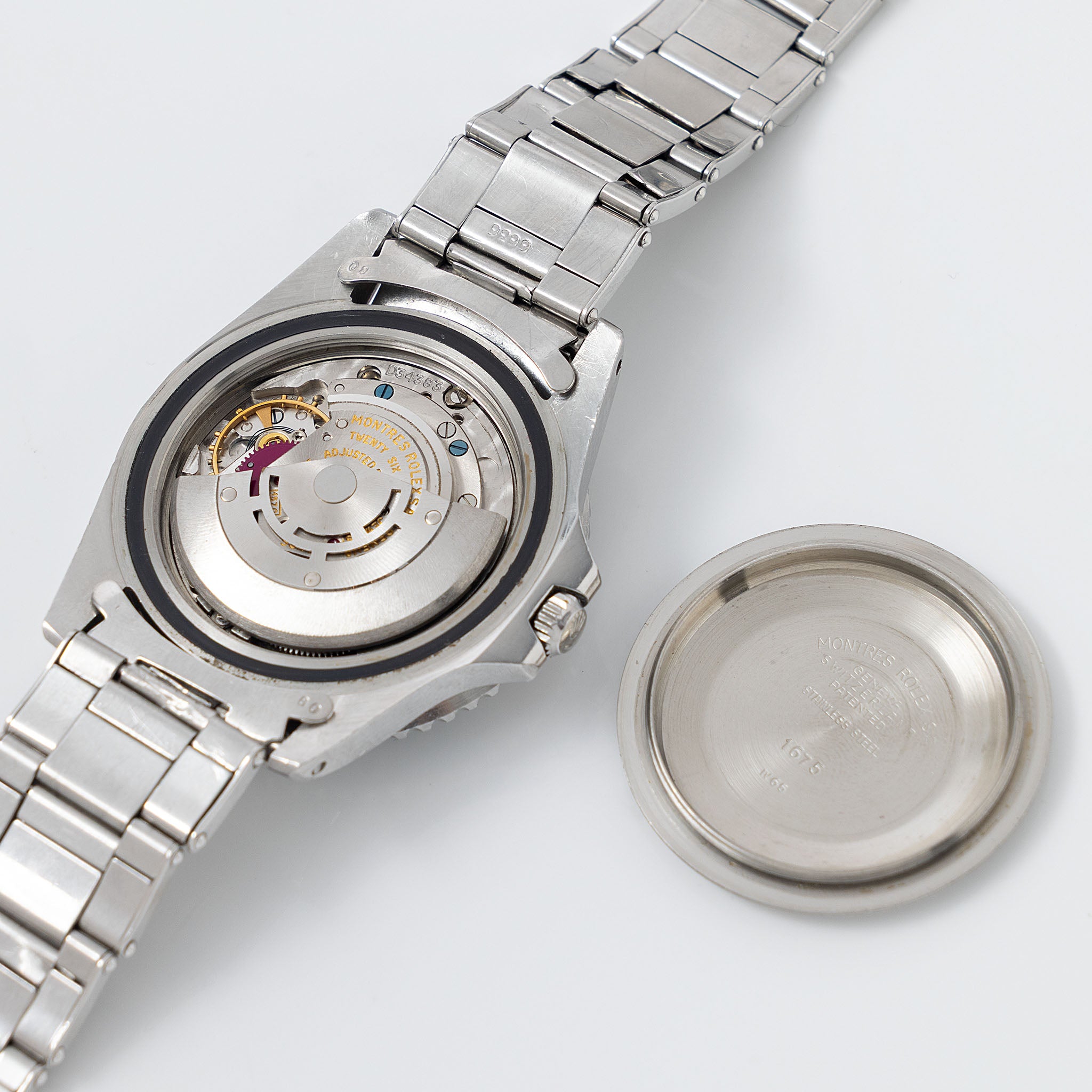 Rolex GMT-Master 1675 Mirror Gilt Dial 