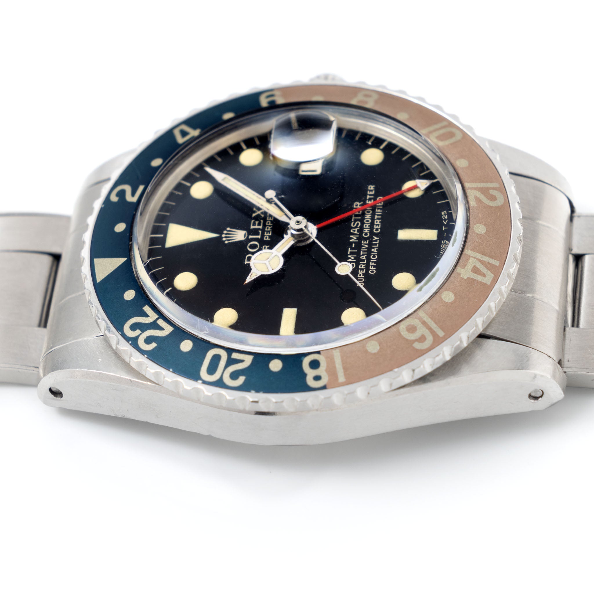 Rolex GMT-Master 1675 Mirror Gilt Dial 