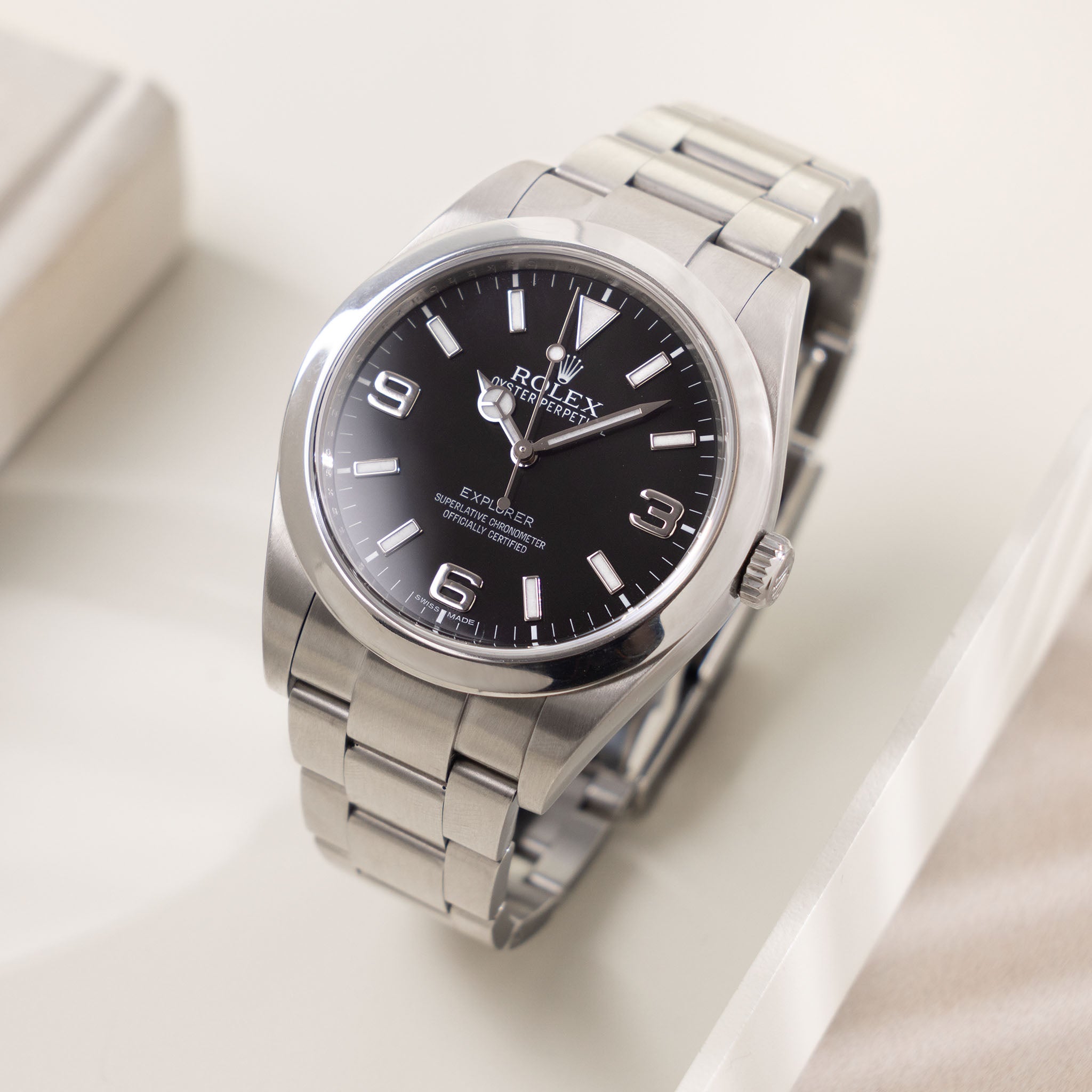 Rolex Explorer 214270  39mm with Original Guarantee Card