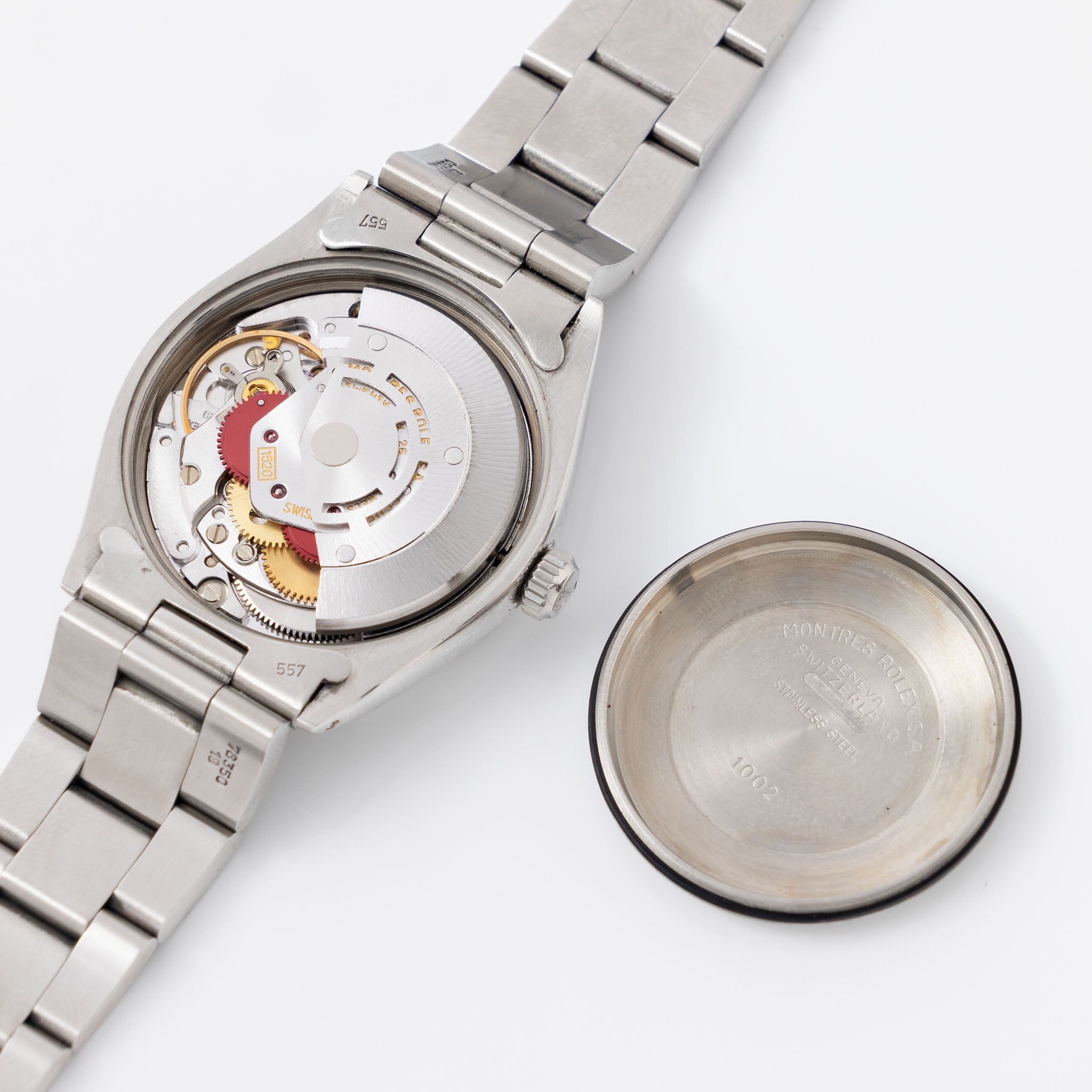 Rolex Air-King Silver ADWOC - Logo Dial ref 5500