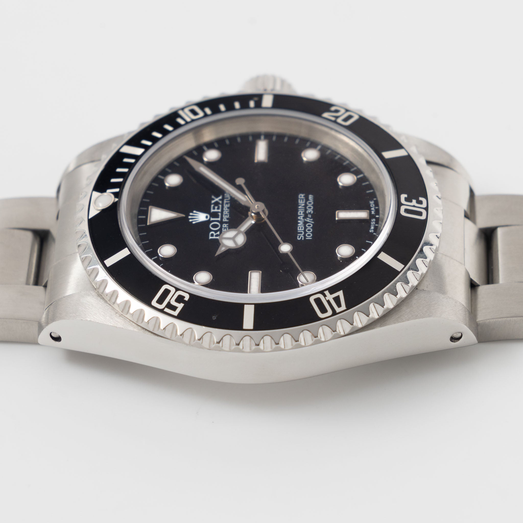 Rolex Submariner no date Swiss  made 2 liner dial ref 14060