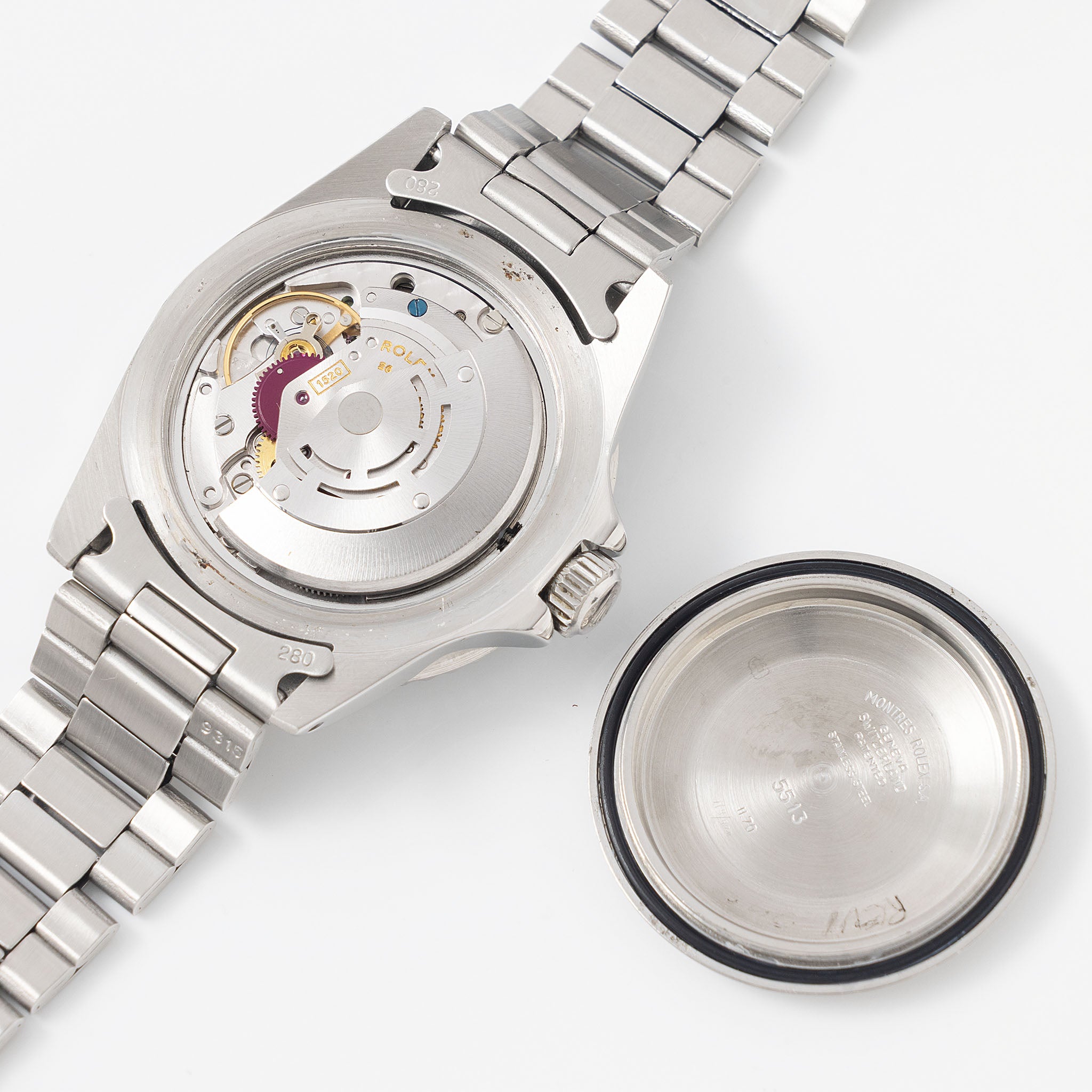 Rolex Submariner 5513 Non Serif Dial with Vivid Patina 
