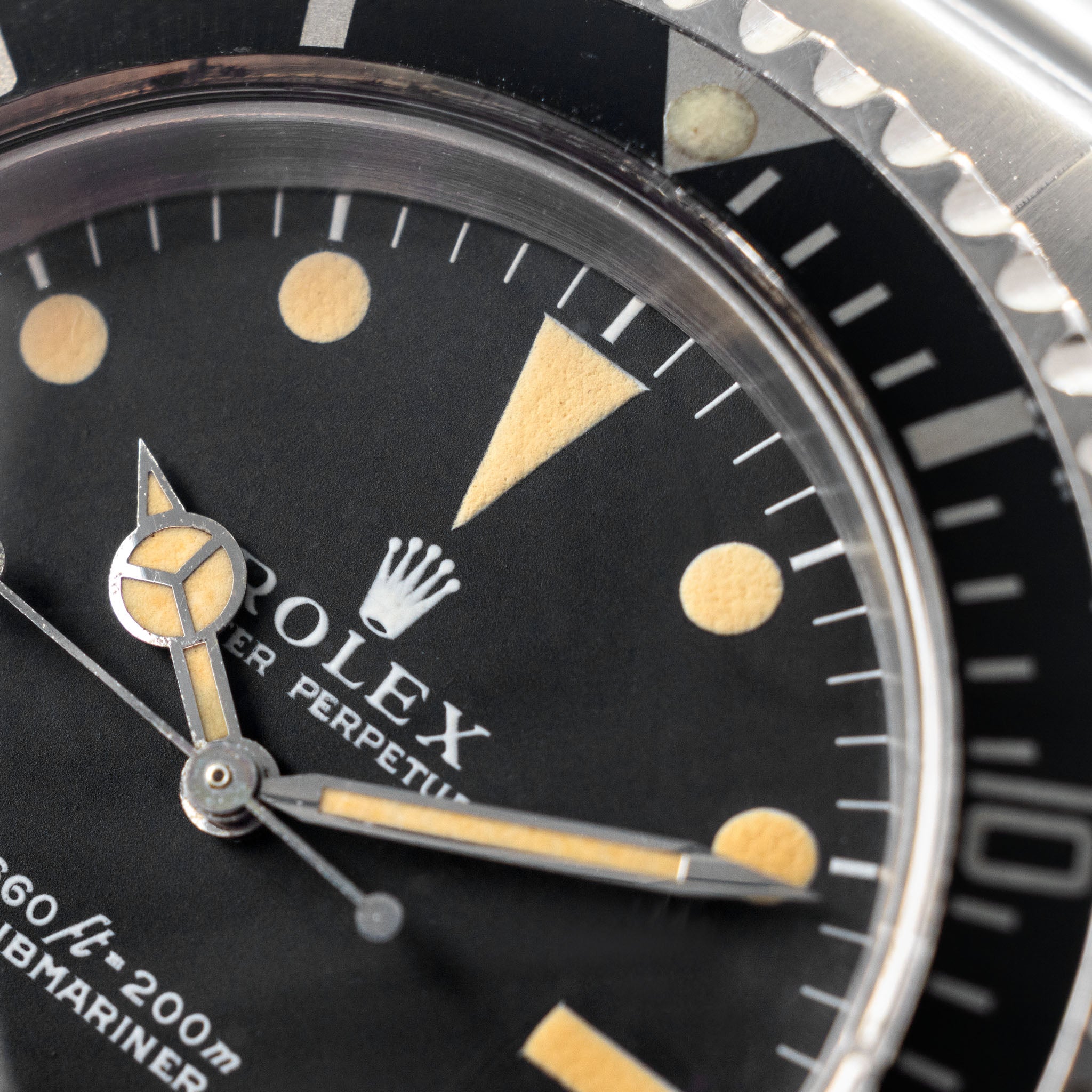 Rolex Submariner 5513 Non Serif Dial with Vivid Patina 