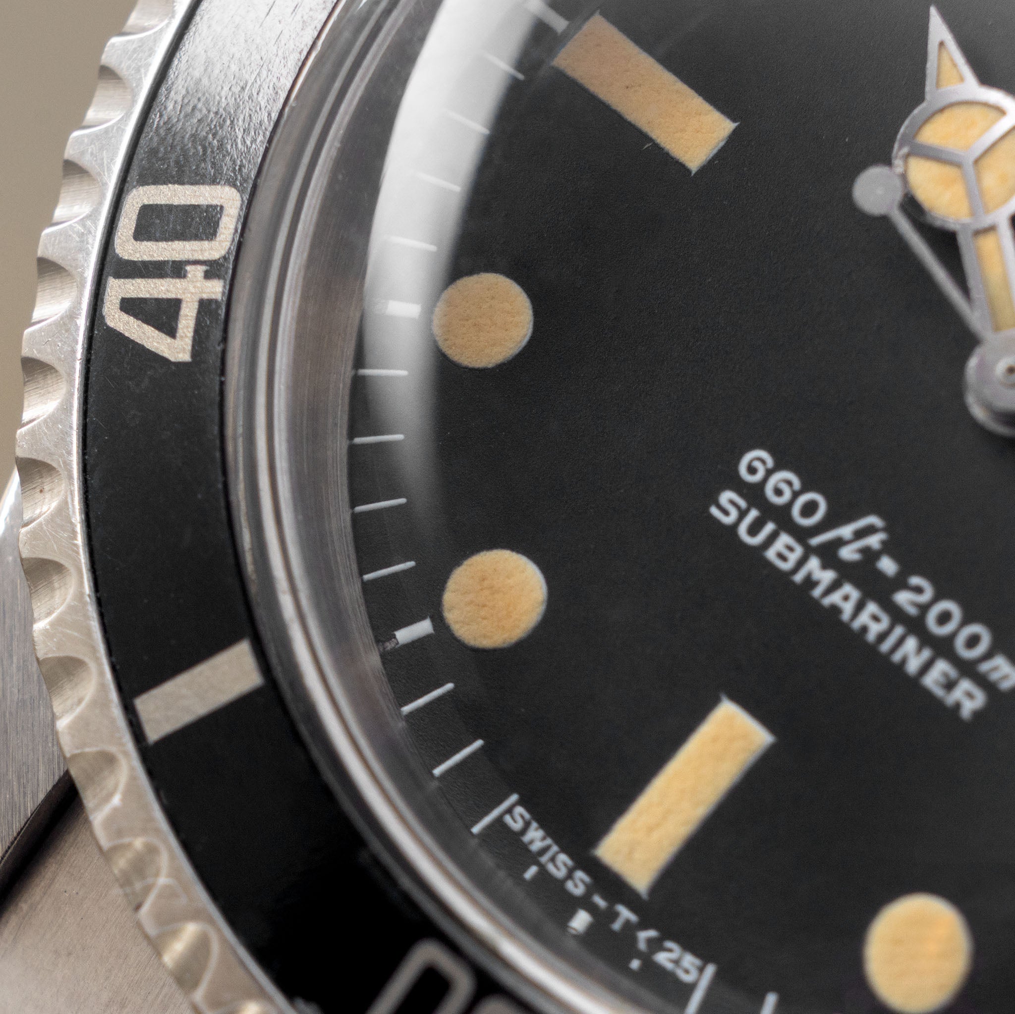 Rolex Submariner 5513 Non Serif Dial with Vivid Patina 