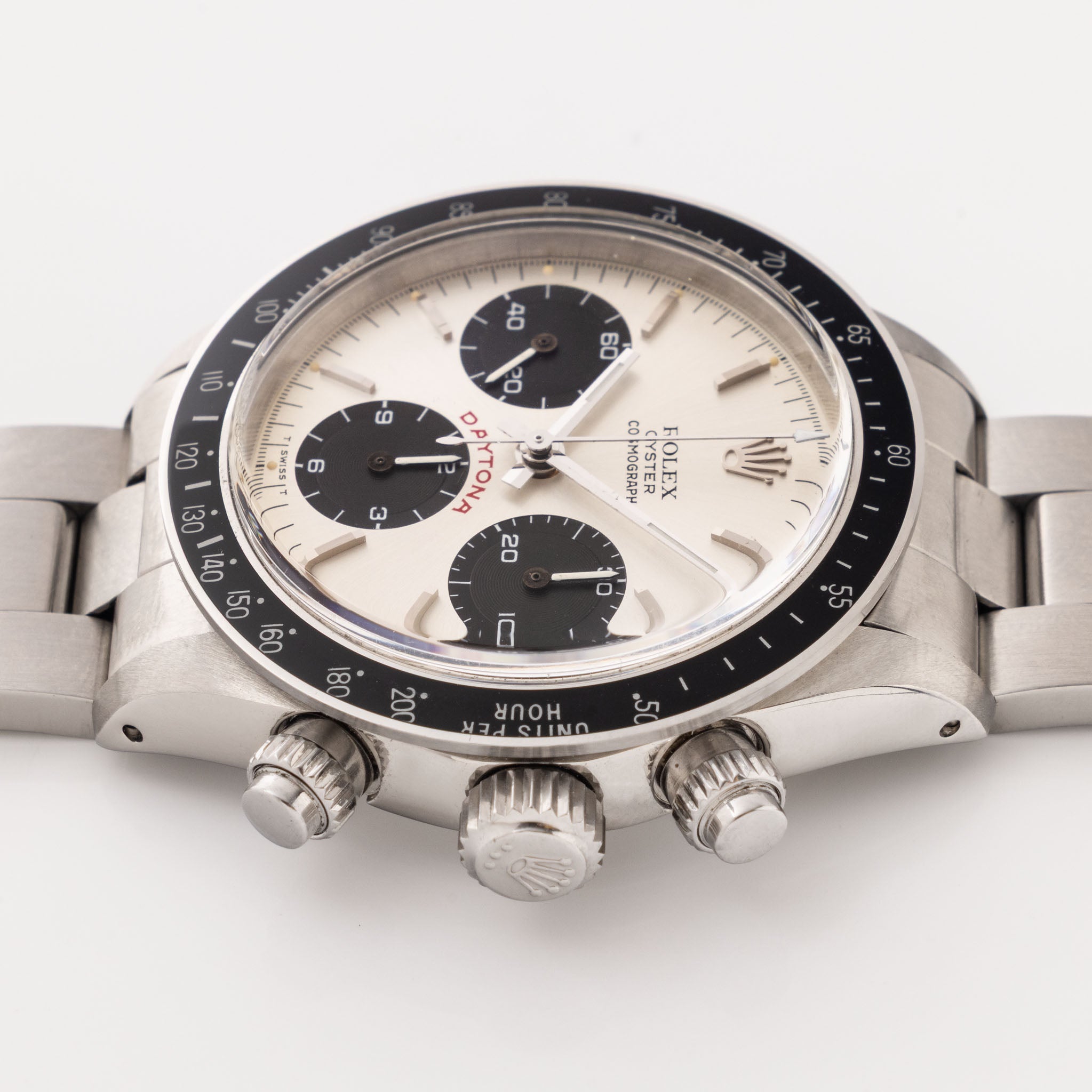 Rolex Cosmograph Daytona 6263 Big Red Floating Silver Soleil Dial