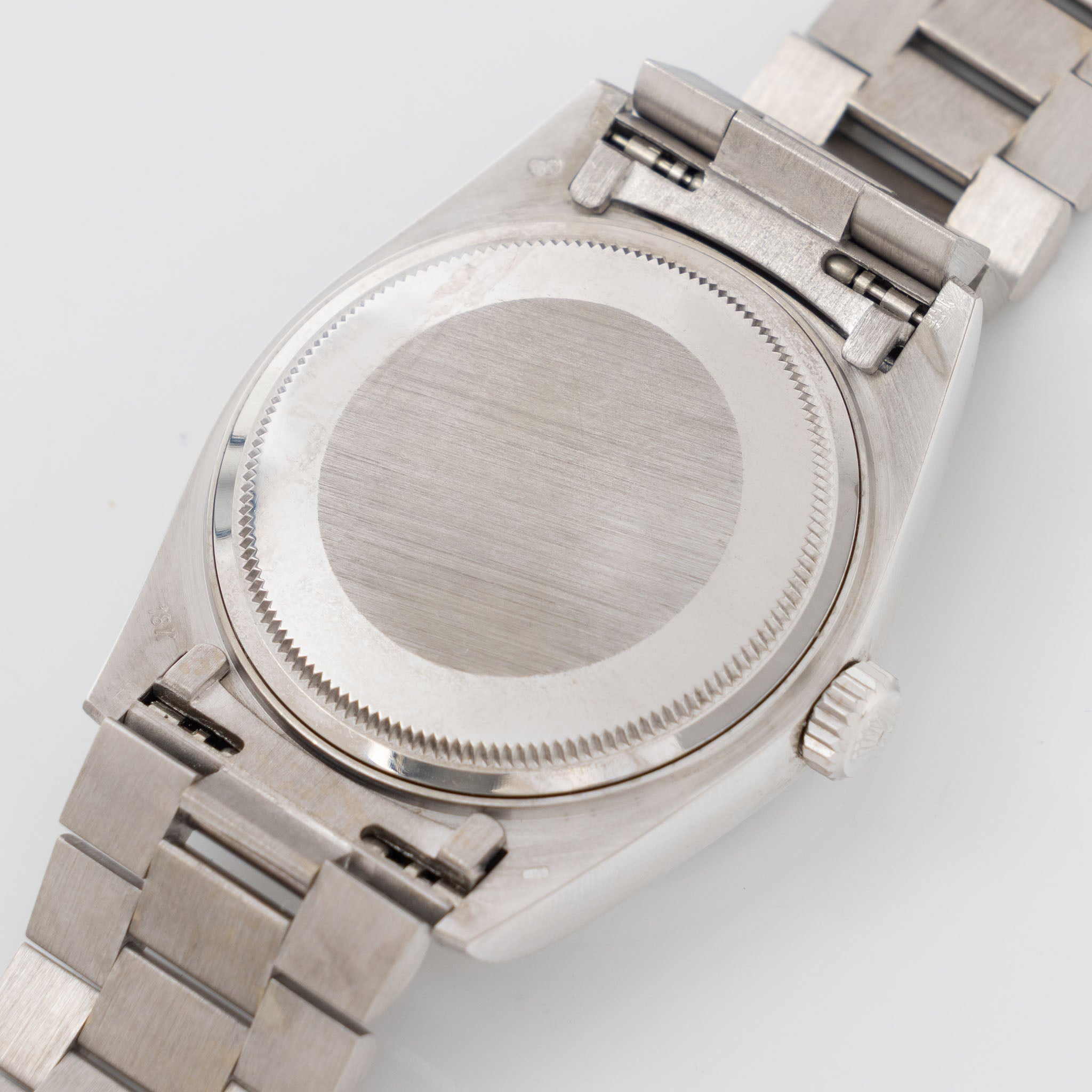 Rolex Day-Date 18039 Salmon Dial in 18k White Gold Box and Paper Set