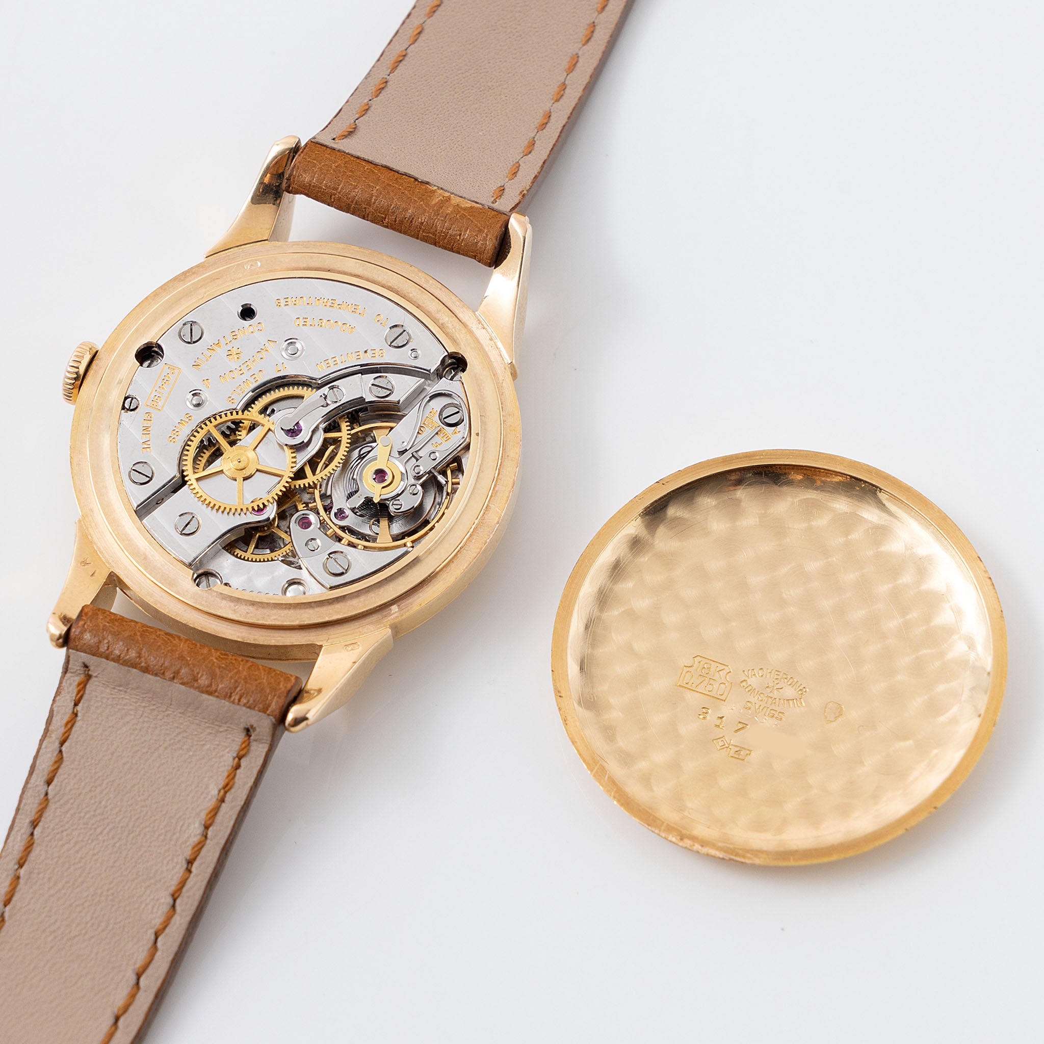 Vacheron Constantin Dresswatch Teardrop Lugs ref. 4436 in 18k Rose  Gold 