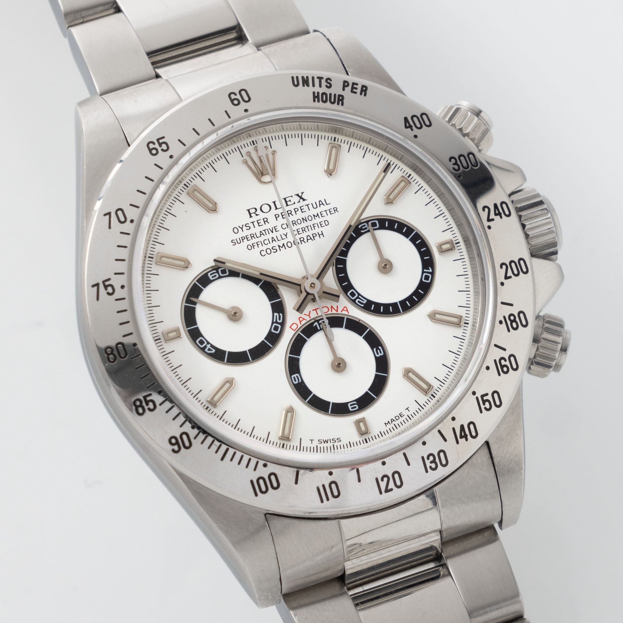 Rolex Cosmograph Daytona 16250 T-series White Dial 