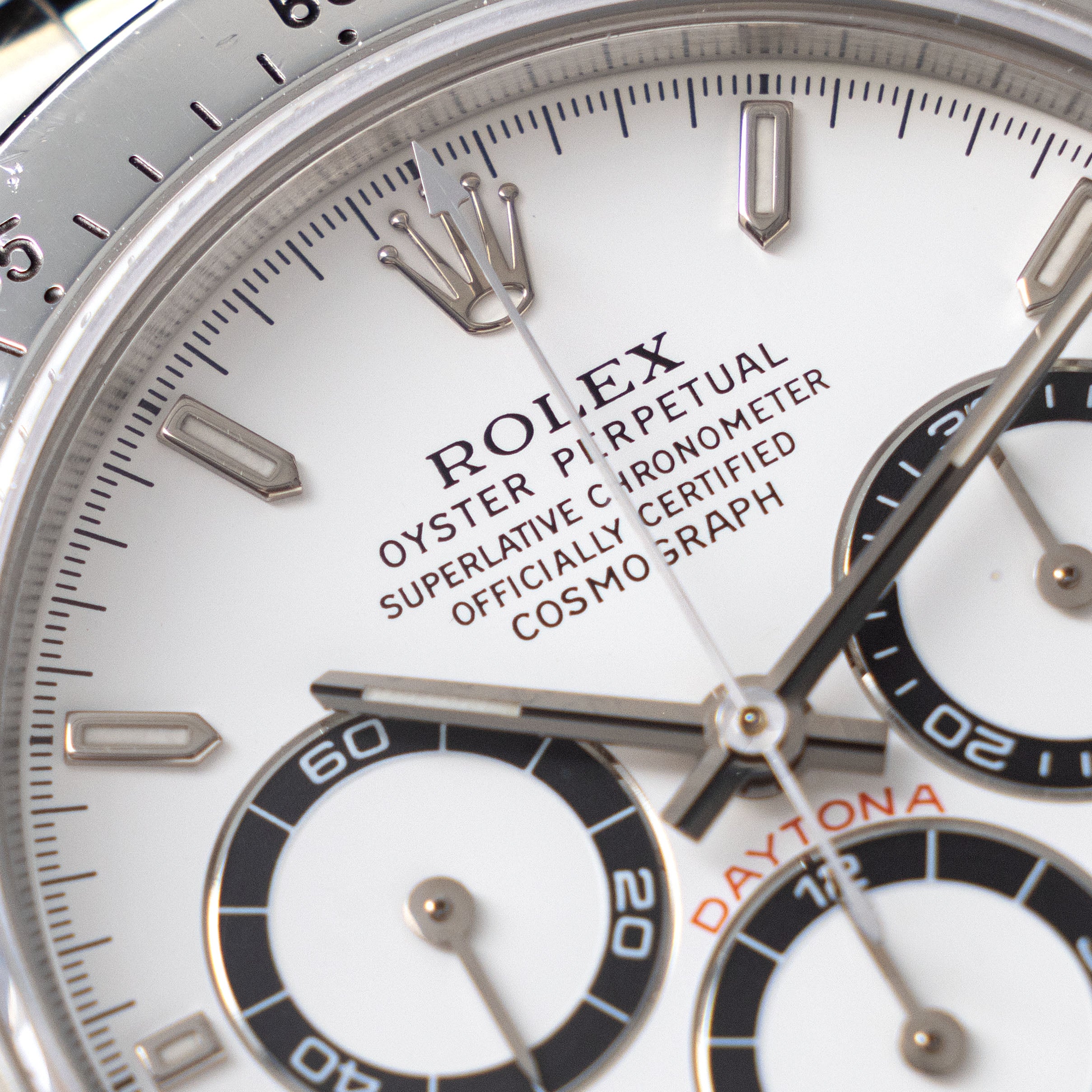 Rolex Cosmograph Daytona 16250 T-series White Dial 