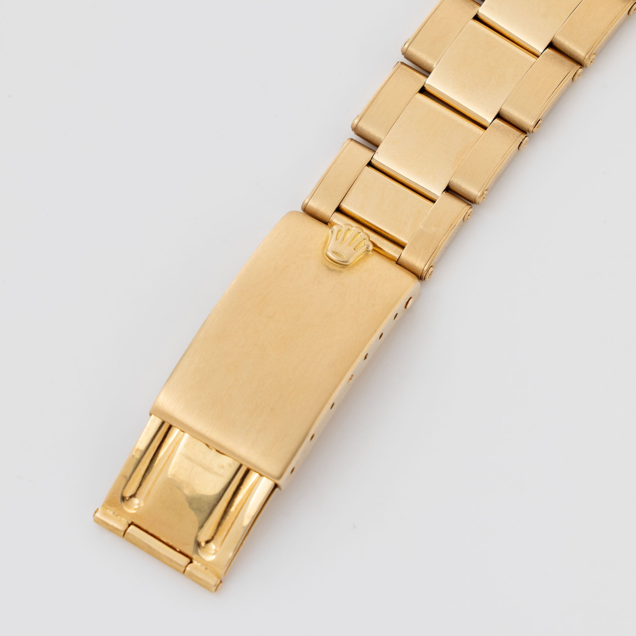 Rolex Datejust 1601/8 Blue Soleil Dial in 18k Yellow Gold with Original Papers