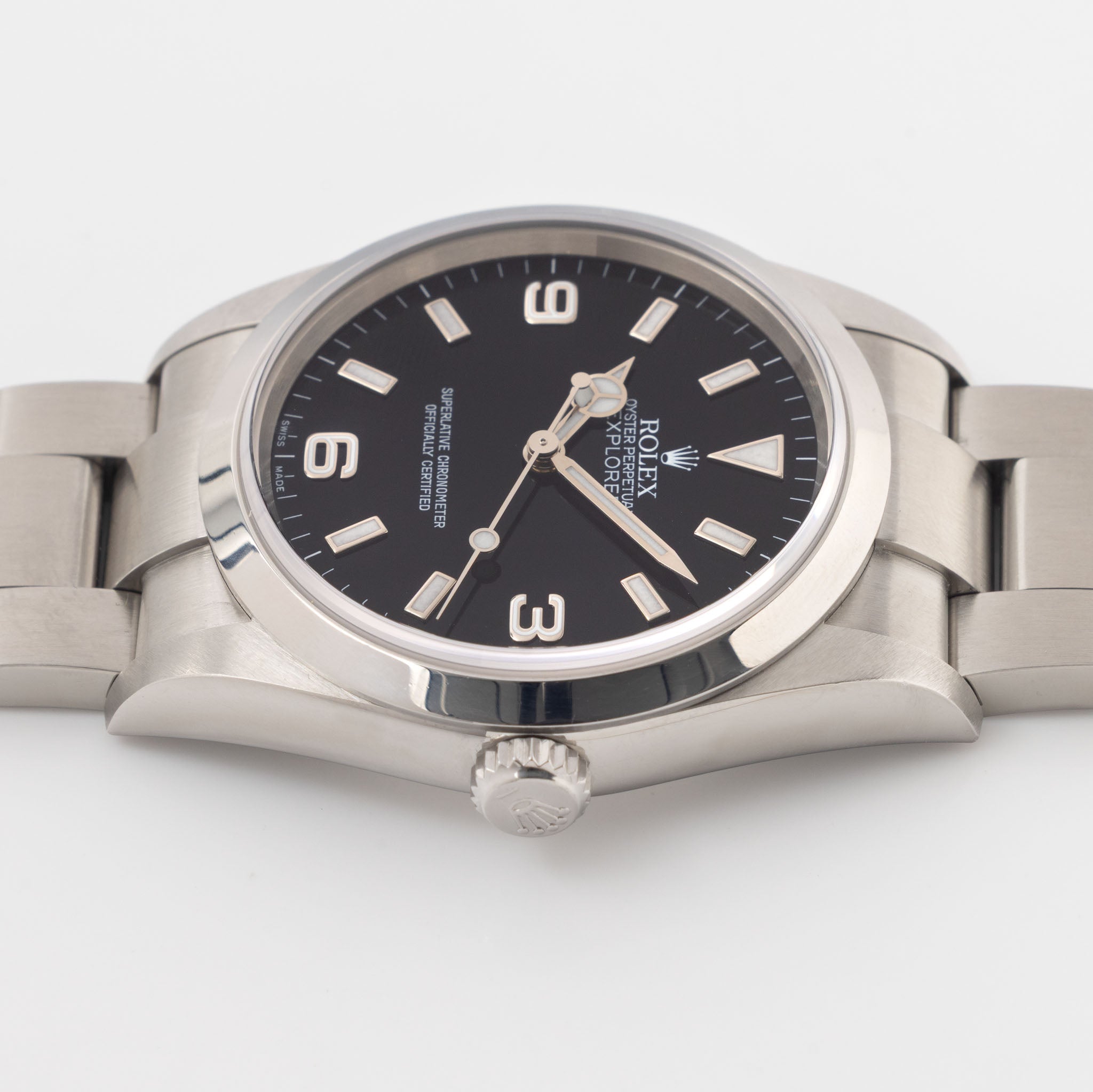 Rolex Explorer 114270 with Original Guarantee Paper