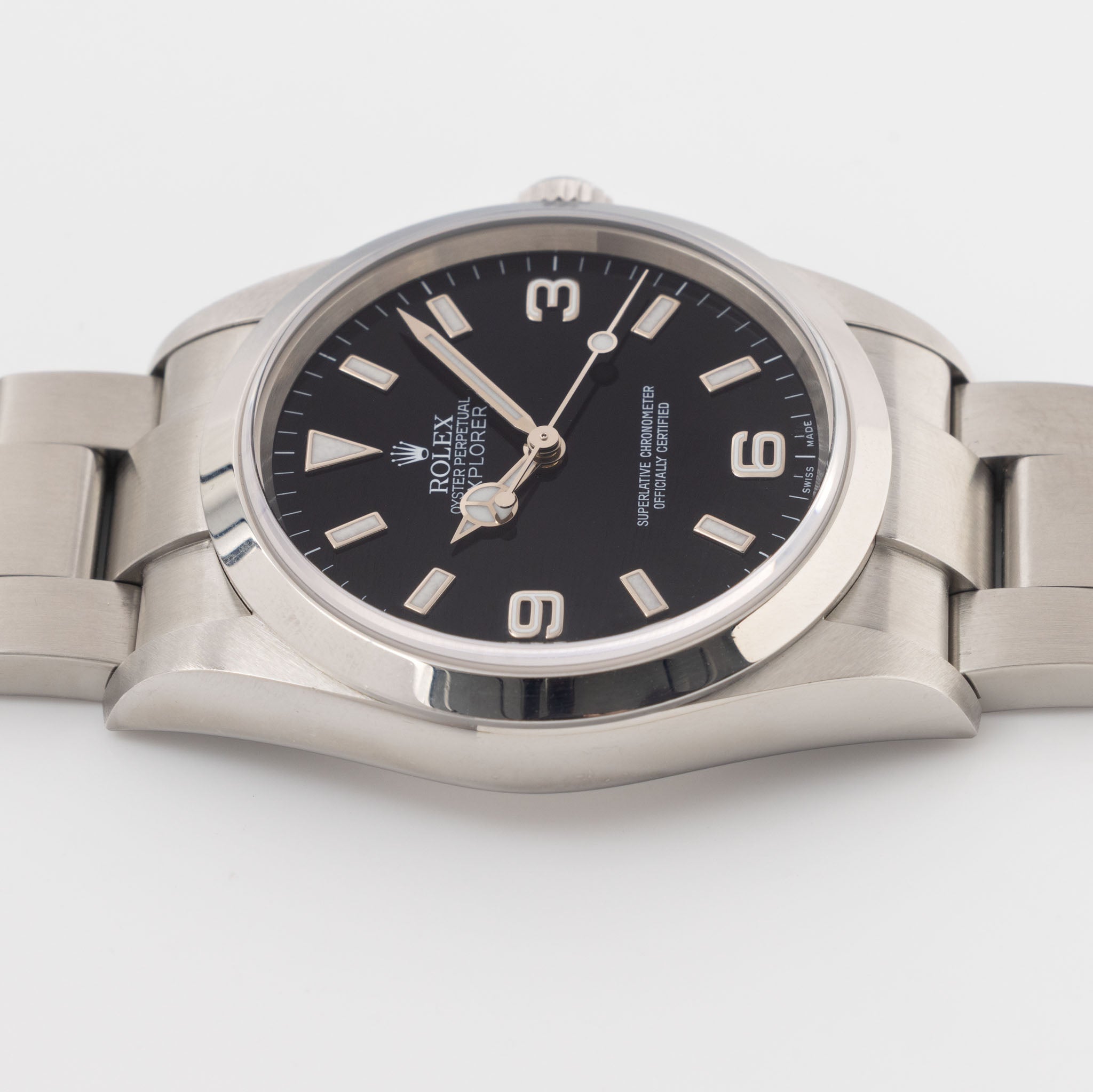 Rolex Explorer 114270 with Original Guarantee Paper