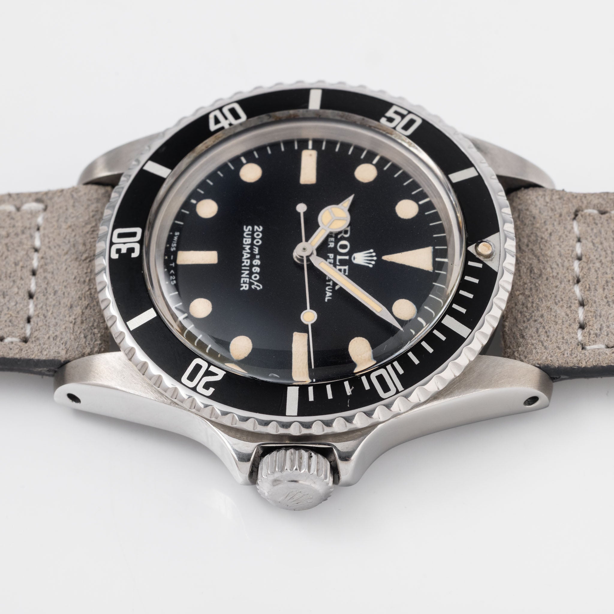 Rolex Submariner 5513 Meters First Dial