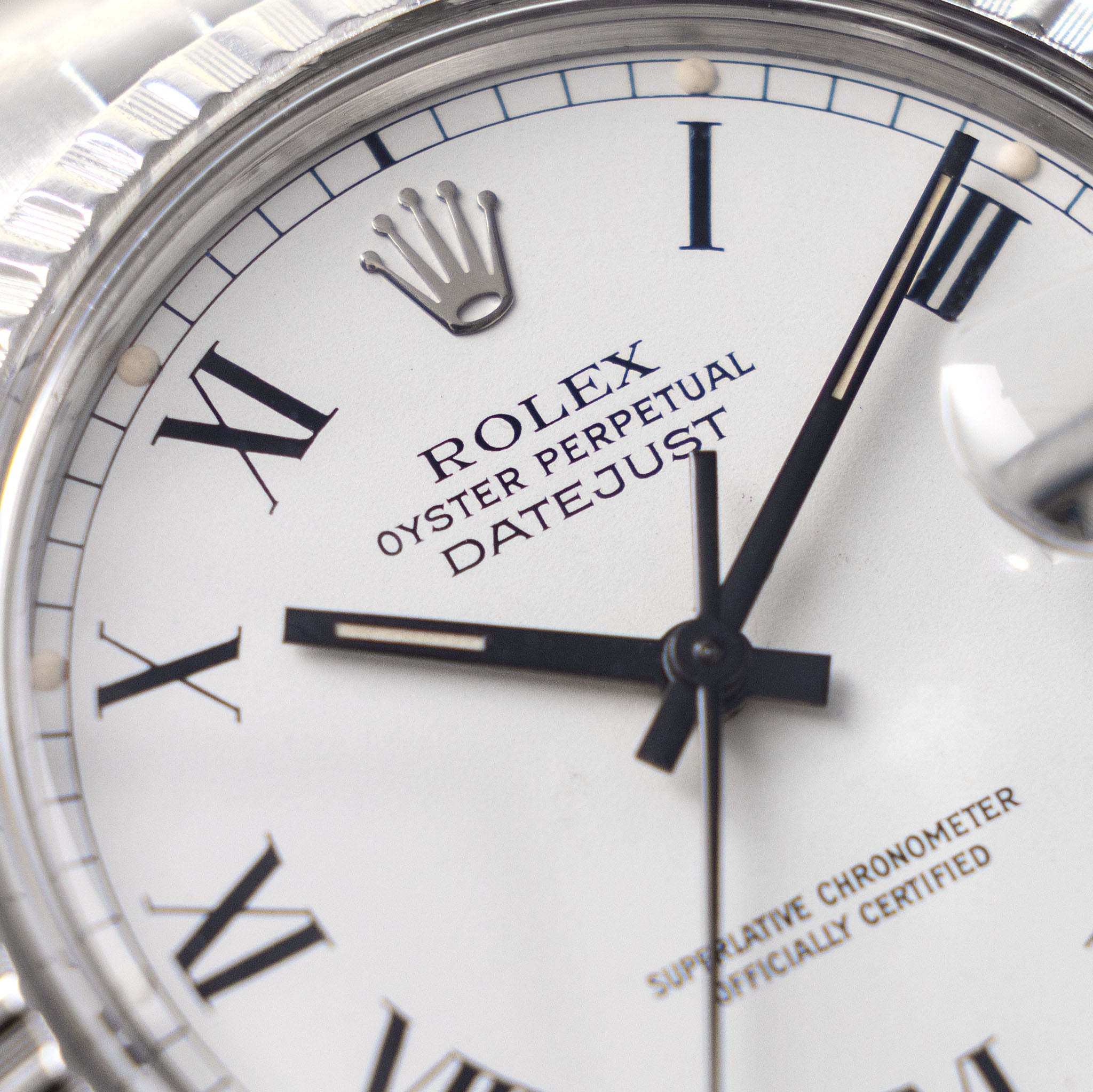 Rolex Datejust 16030 White Buckley Dial