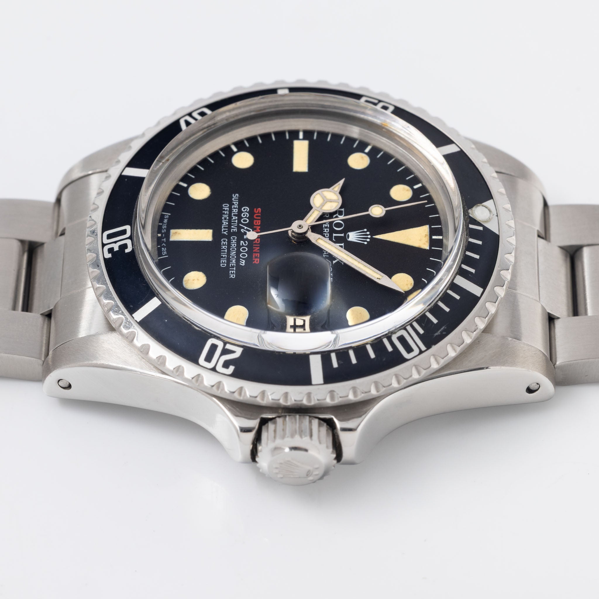 Rolex Submariner 1680 Red MK4 Dial with Vivid Patina