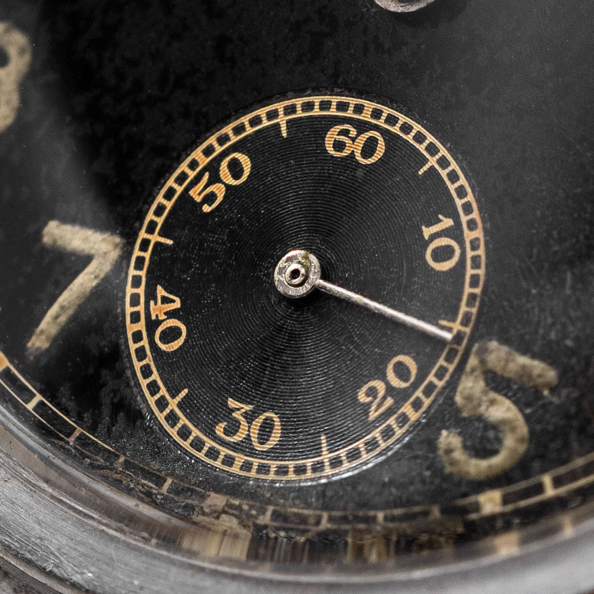 Longines Sei Tache Gilt Dial ref. 5130 with Extract of the Archives “German Army”