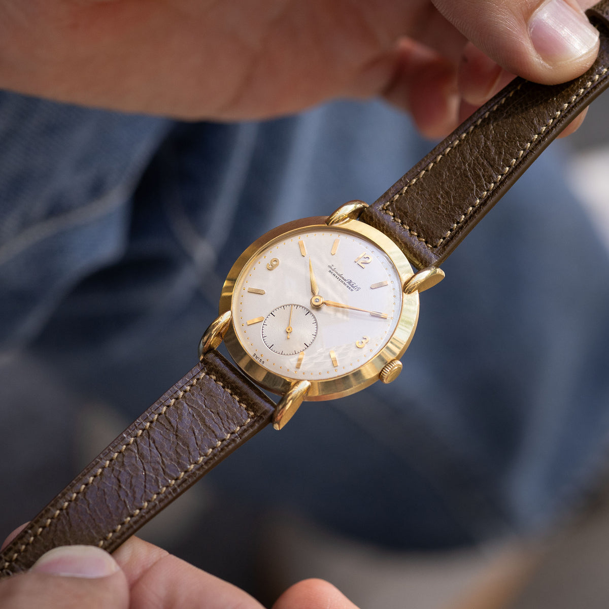 IWC cal. 88 Oversized 18k Yellow Gold Dresswatch