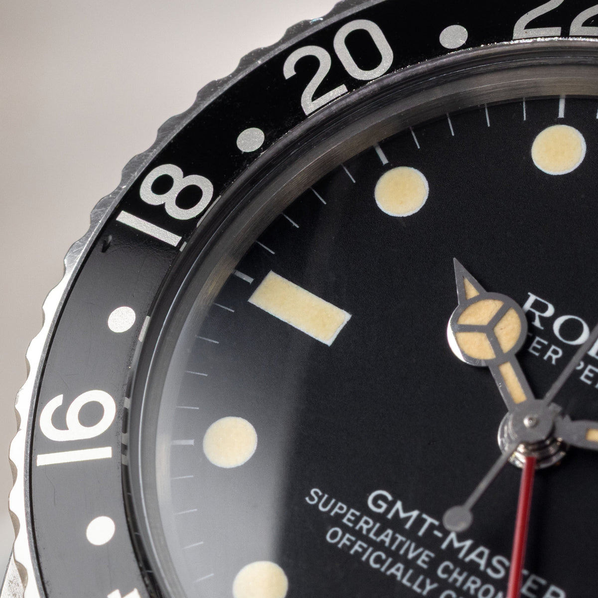 Rolex GMT-Master 16750 Matte Dial “Vivid Patina” with Original Box