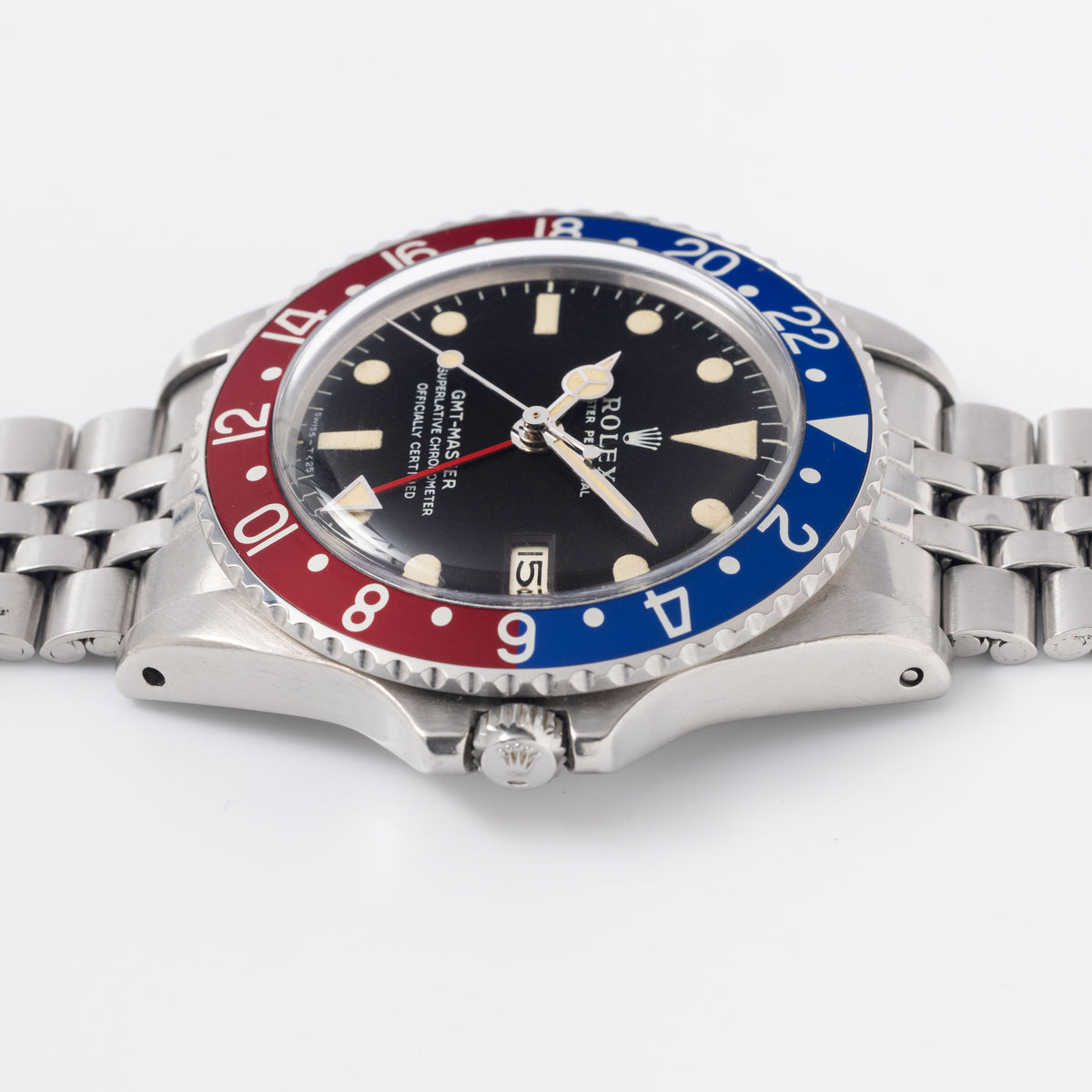 Rolex GMT Master Ref 1675 Long E Mk1  Exceptional Box and Papers Set