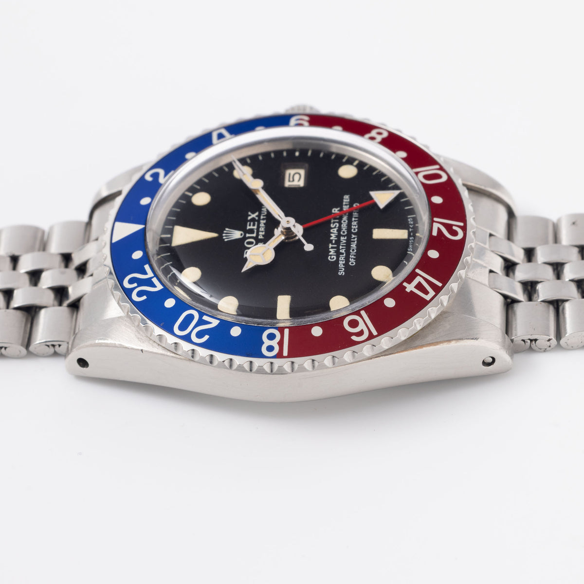 Rolex GMT Master Ref 1675 Long E Mk1  Exceptional Box and Papers Set