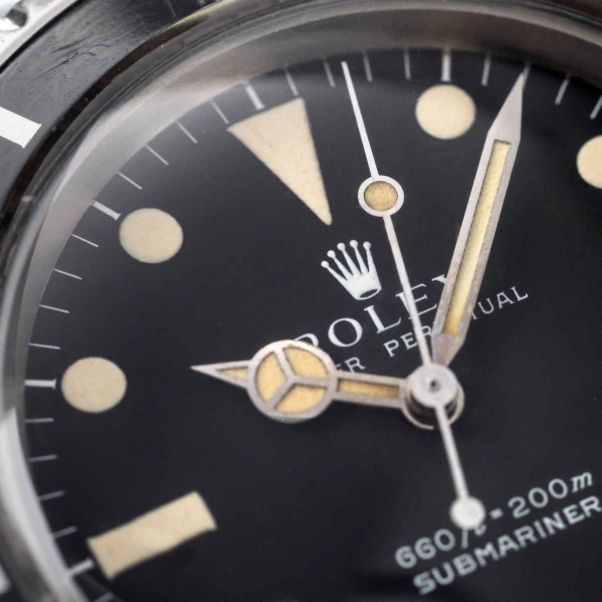 Rolex Submariner 5513 Serif Dial Box and Papers