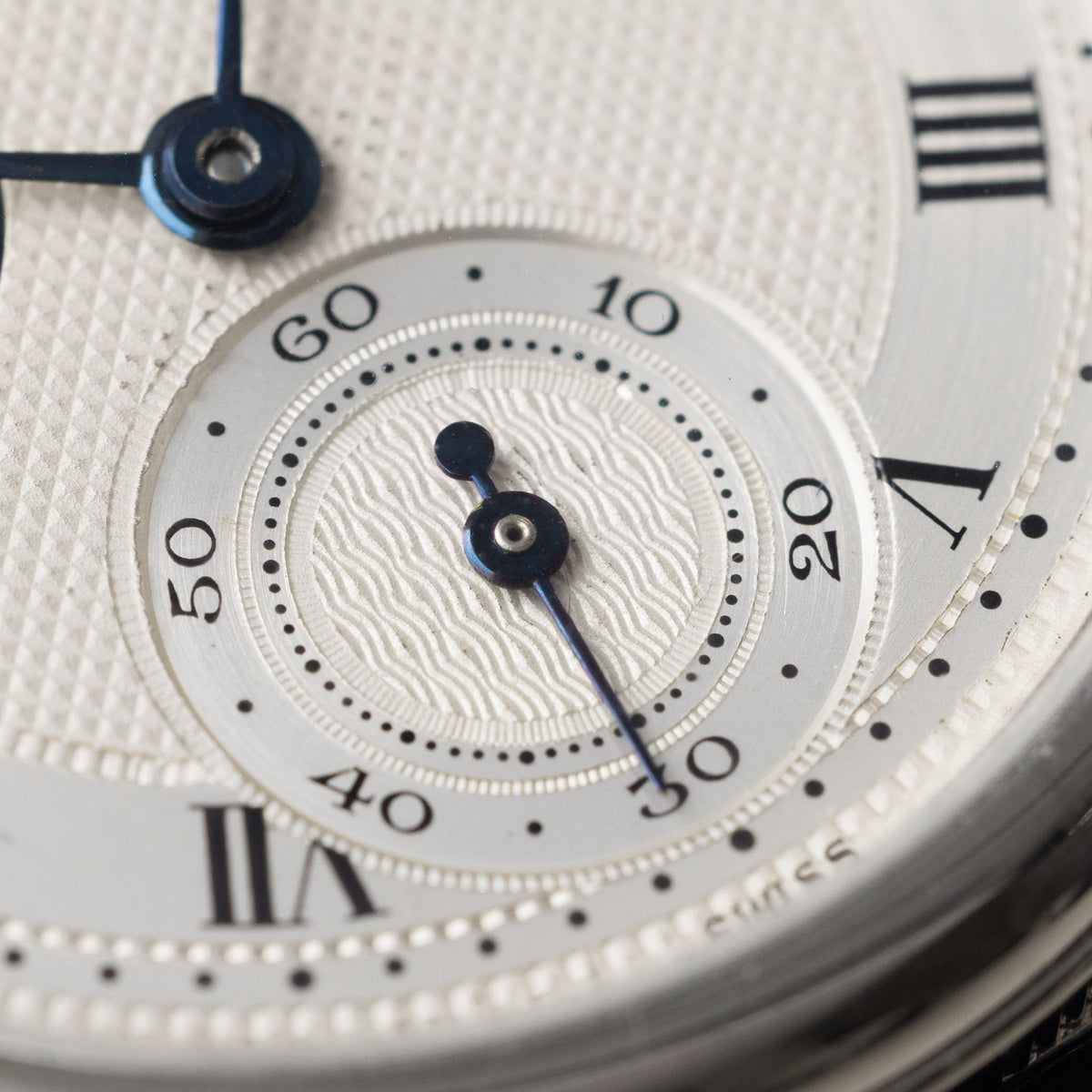 Breguet Classique Moonphase Ref. 3280BB Guilloché Dial in 18k white gold