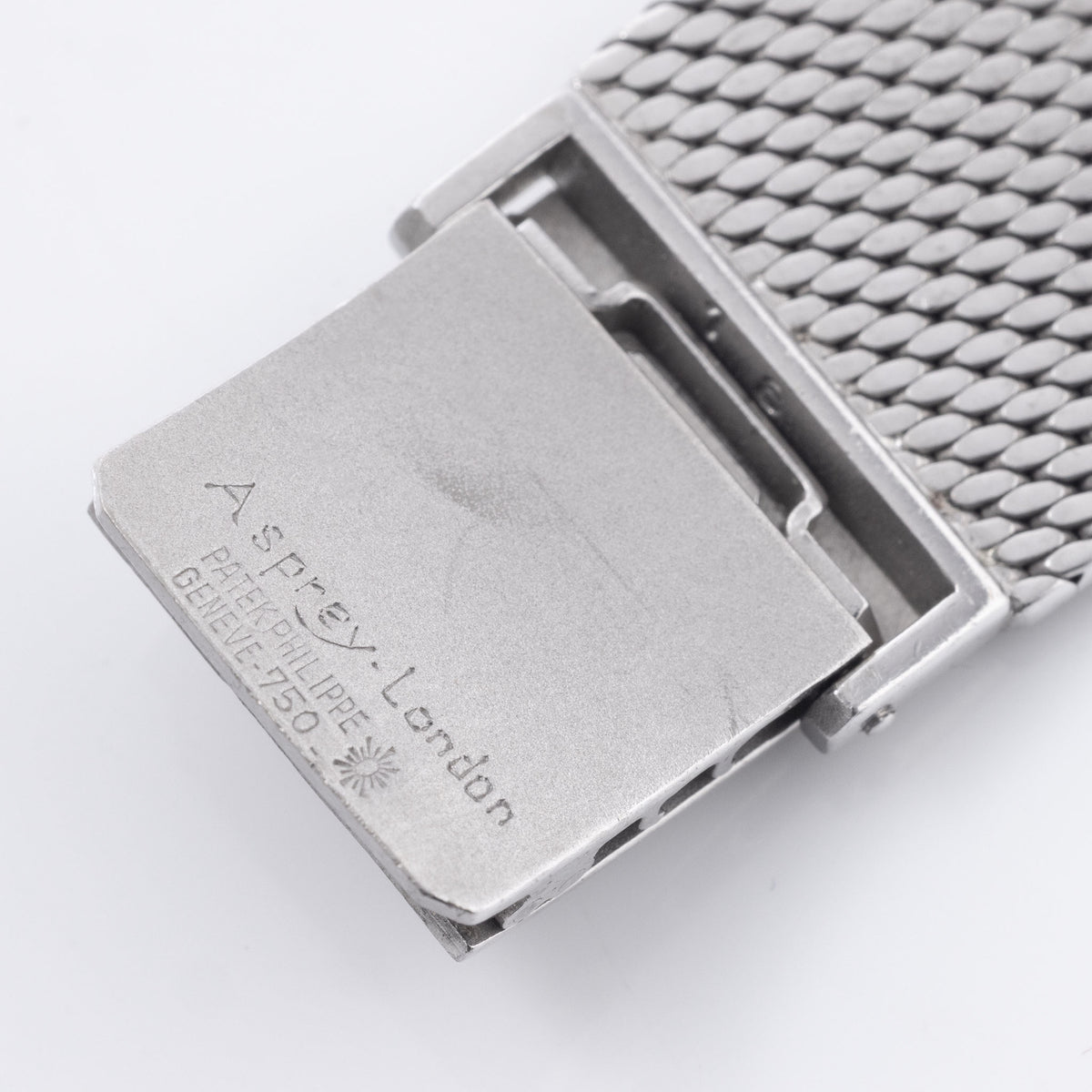 Patek Philippe Gondolo Ref. 3528/4 - Rare Diamond-Set 18K White Gold with Integrated Asprey-Signed Bracelet