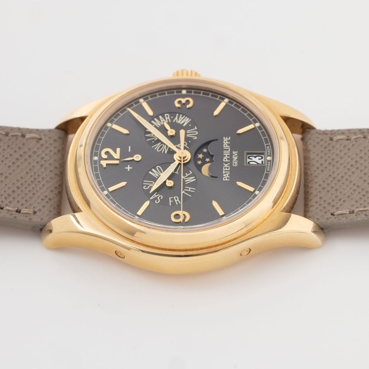 Patek Philippe Annual Calendar 5146J 010  Slate Grey Dial in 18k Yellow Gold
